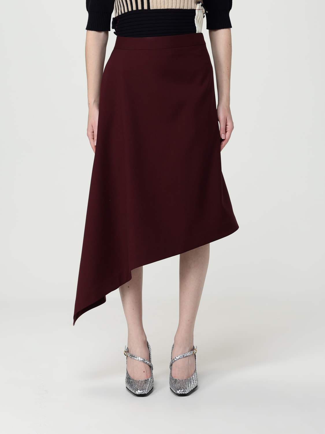 スカート BOTTEGA VENETA Woman Skirt Violet 832869V5C60 6840 BOTTEGA VENETA: Skirt woman - Violet | Bottega Veneta skirt