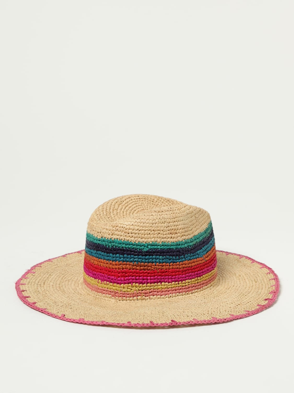 ハット PAUL SMITH Woman Hat Beige W1A306FAH560 62 PAUL SMITH: Hat woman - Beige | Paul Smith hat W1A306FAH560