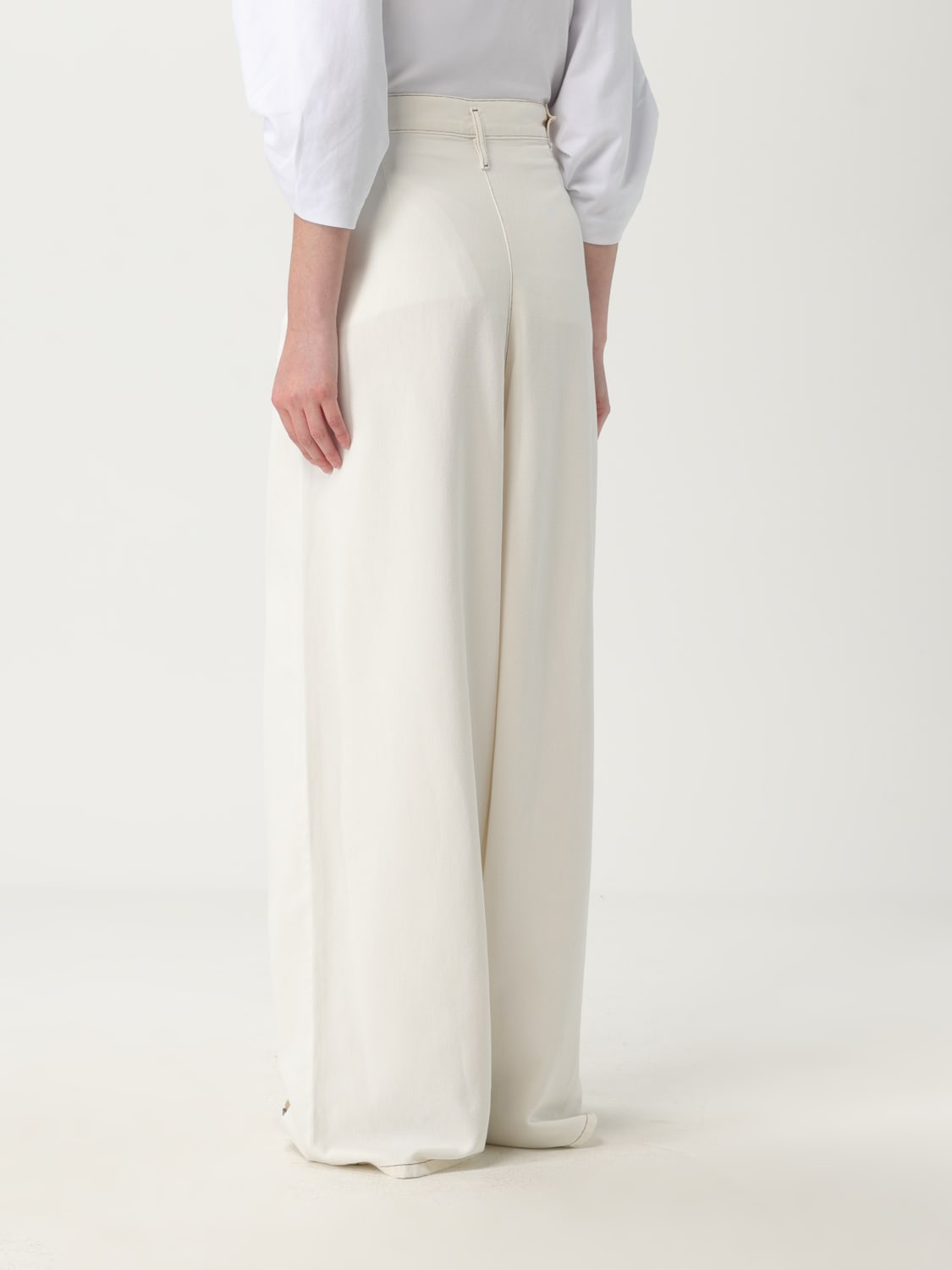 DRIES VAN NOTEN HOSE: Hose damen Dries Van Noten, Weiß - Img 3