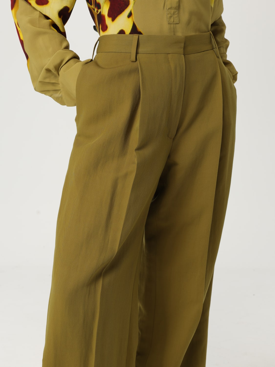 パンツ DRIES VAN NOTEN Woman Pants Beige 0109221147 103 DRIES VAN NOTEN: Pants woman - Beige | Dries Van Noten pants