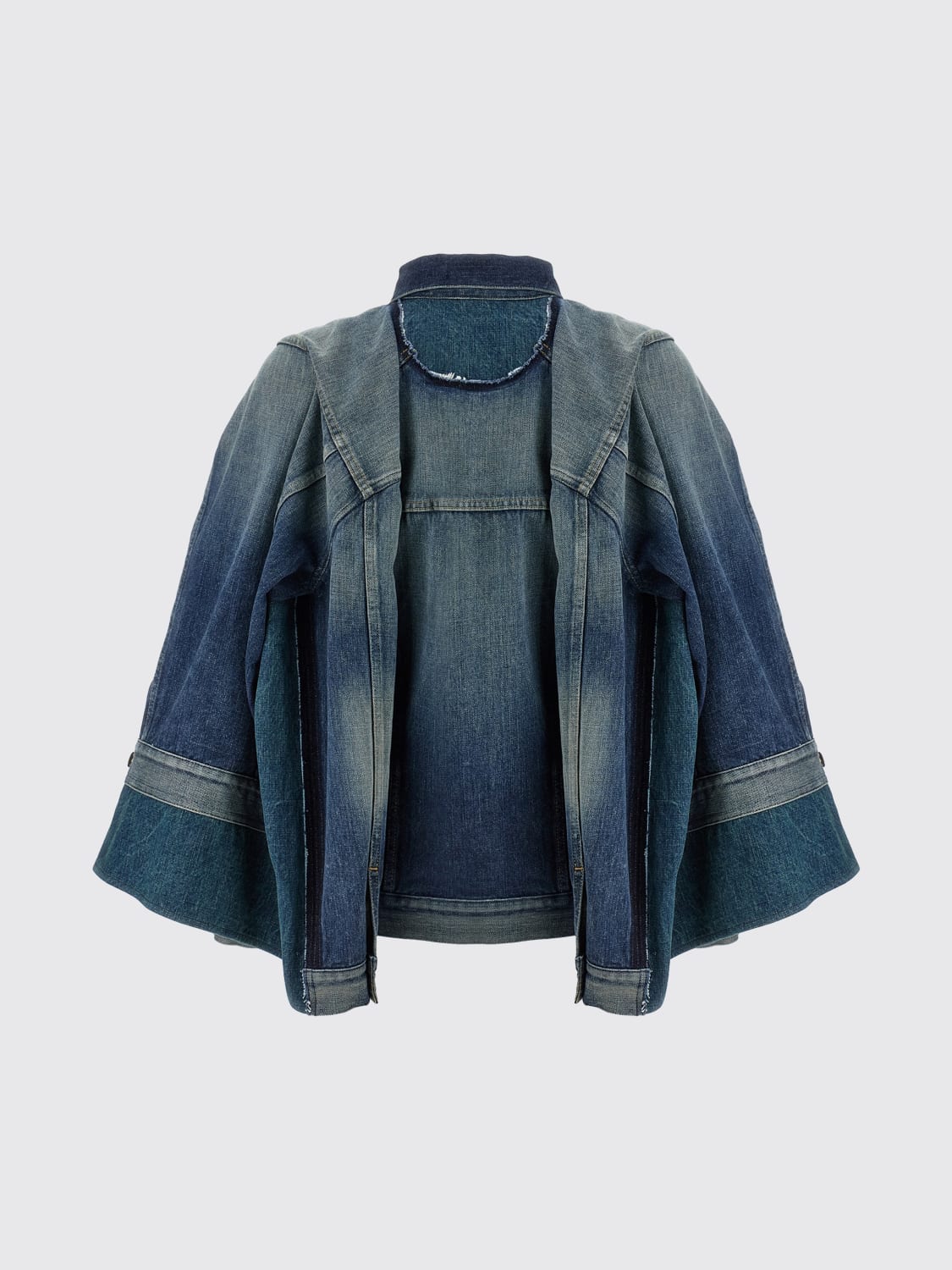 JUNYA WATANABE JACKET: Jacket woman Junya Watanabe, Blue - Img 2