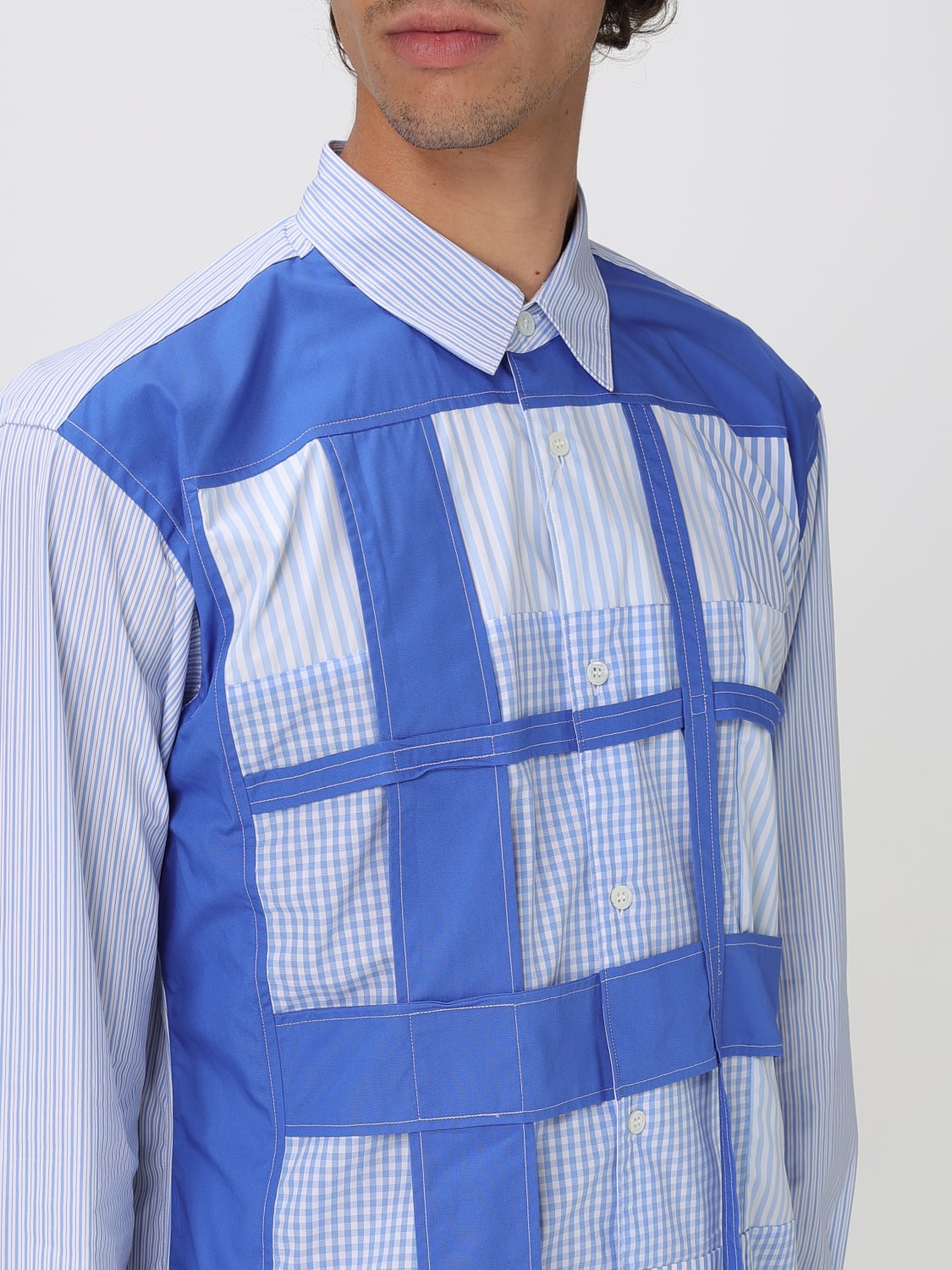 COMME DES GARÇONS CAMISA: Camisa hombre Comme Des Garçons, Rojo - Img 4