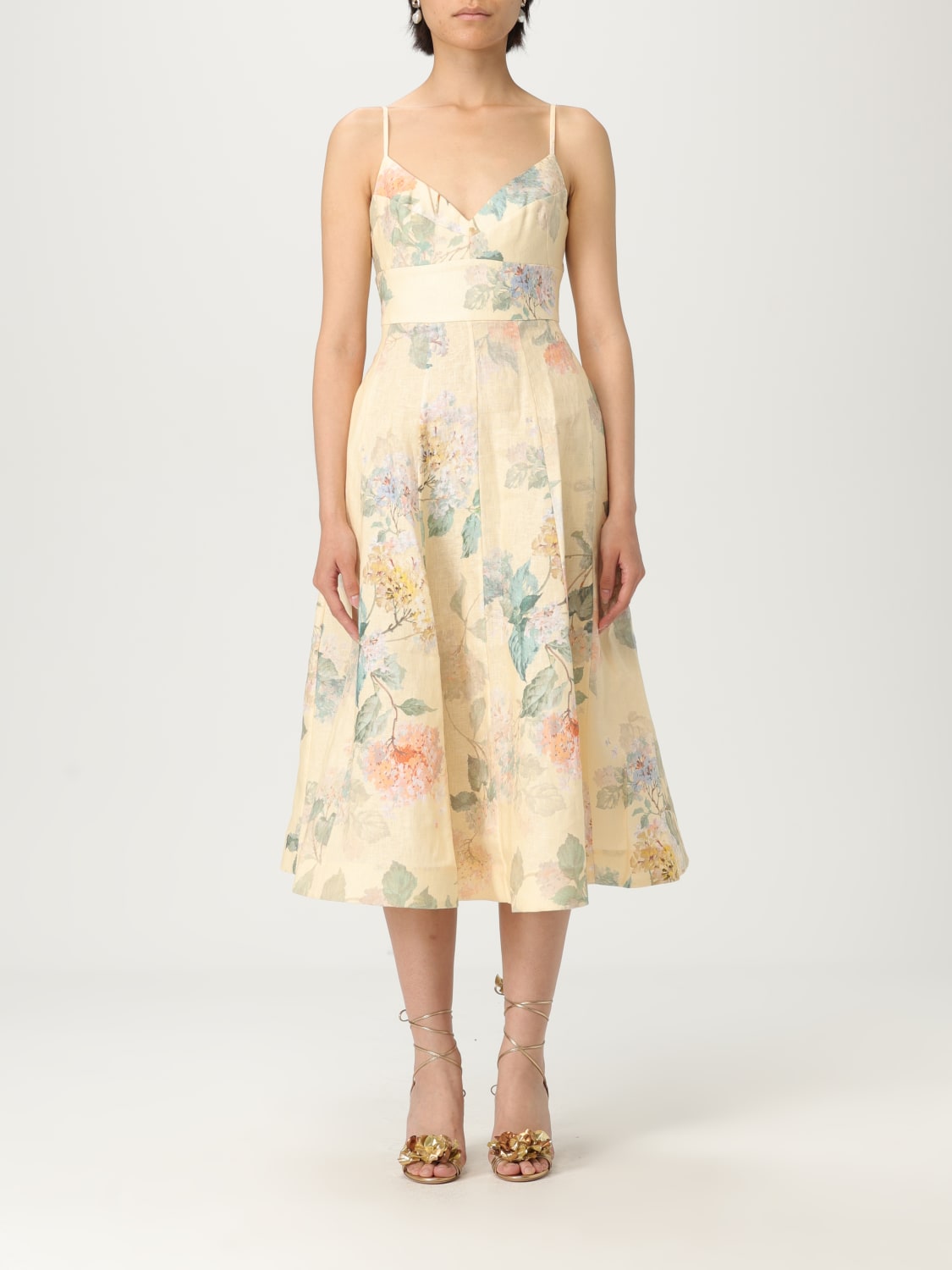 ワンピース ZIMMERMANN Woman Dress Yellow 0832DS251 LMNHYD ZIMMERMANN: Dress woman - Yellow | Zimmermann dress