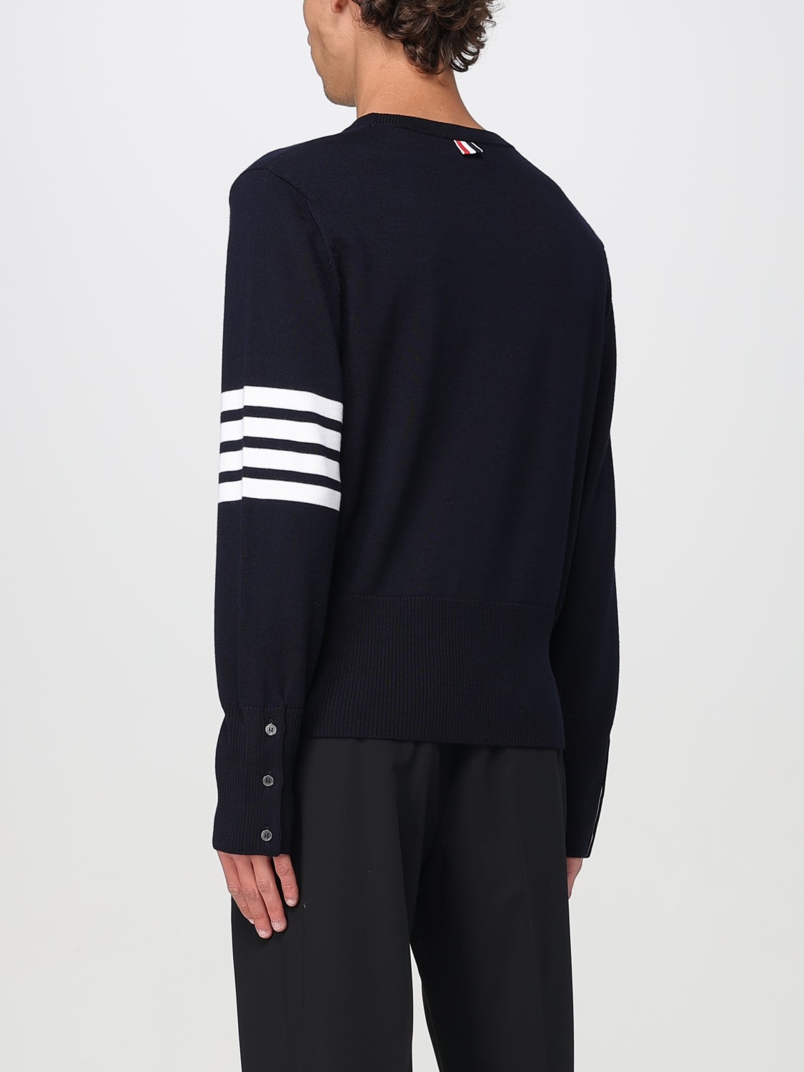 THOM BROWNE PULLOVER: Pullover herren Thom Browne, Blau - Img 3