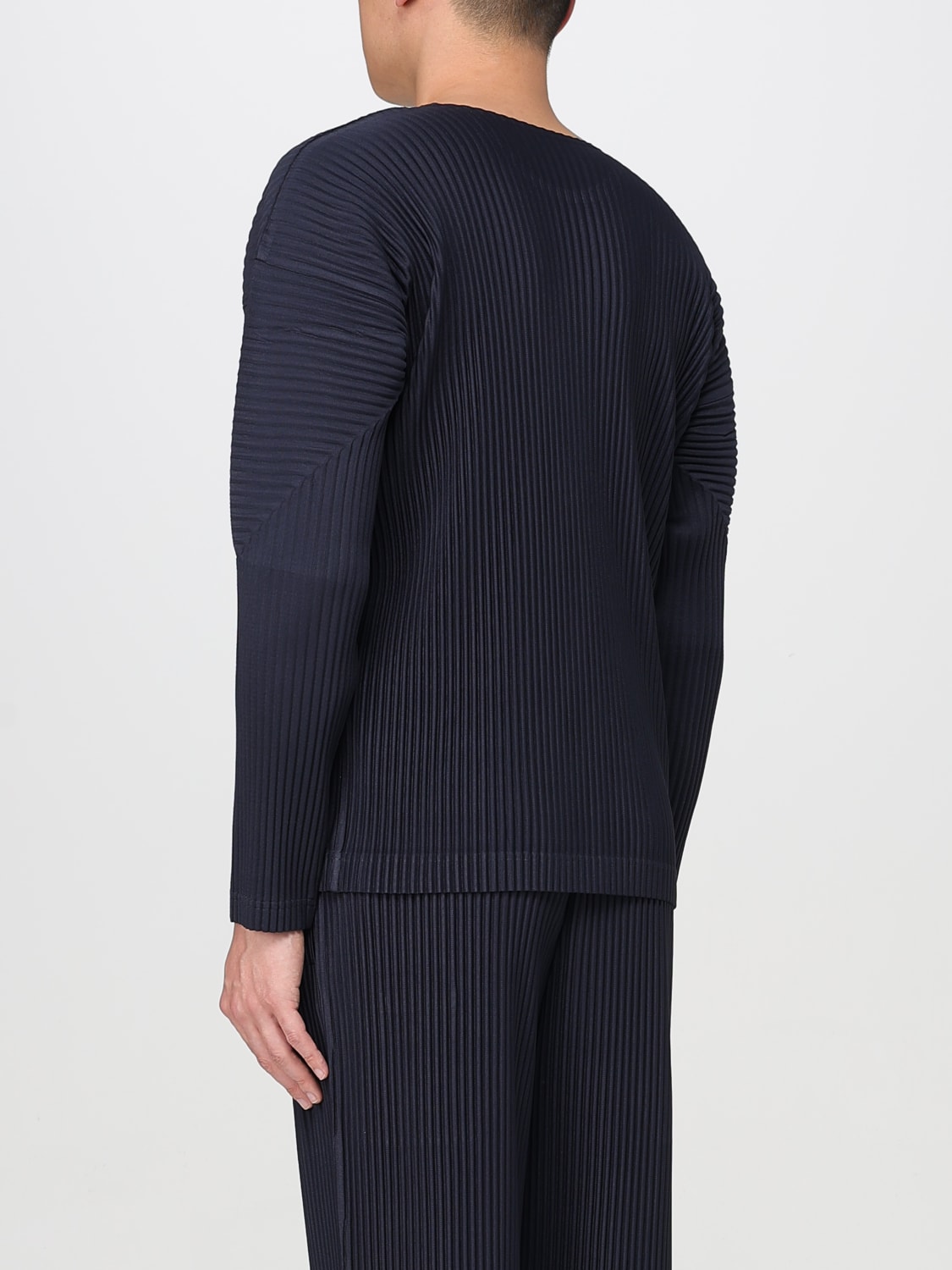 HOMME PLISSE' ISSEY MIYAKE：Tシャツ メンズ - ブルー | GIGLIO