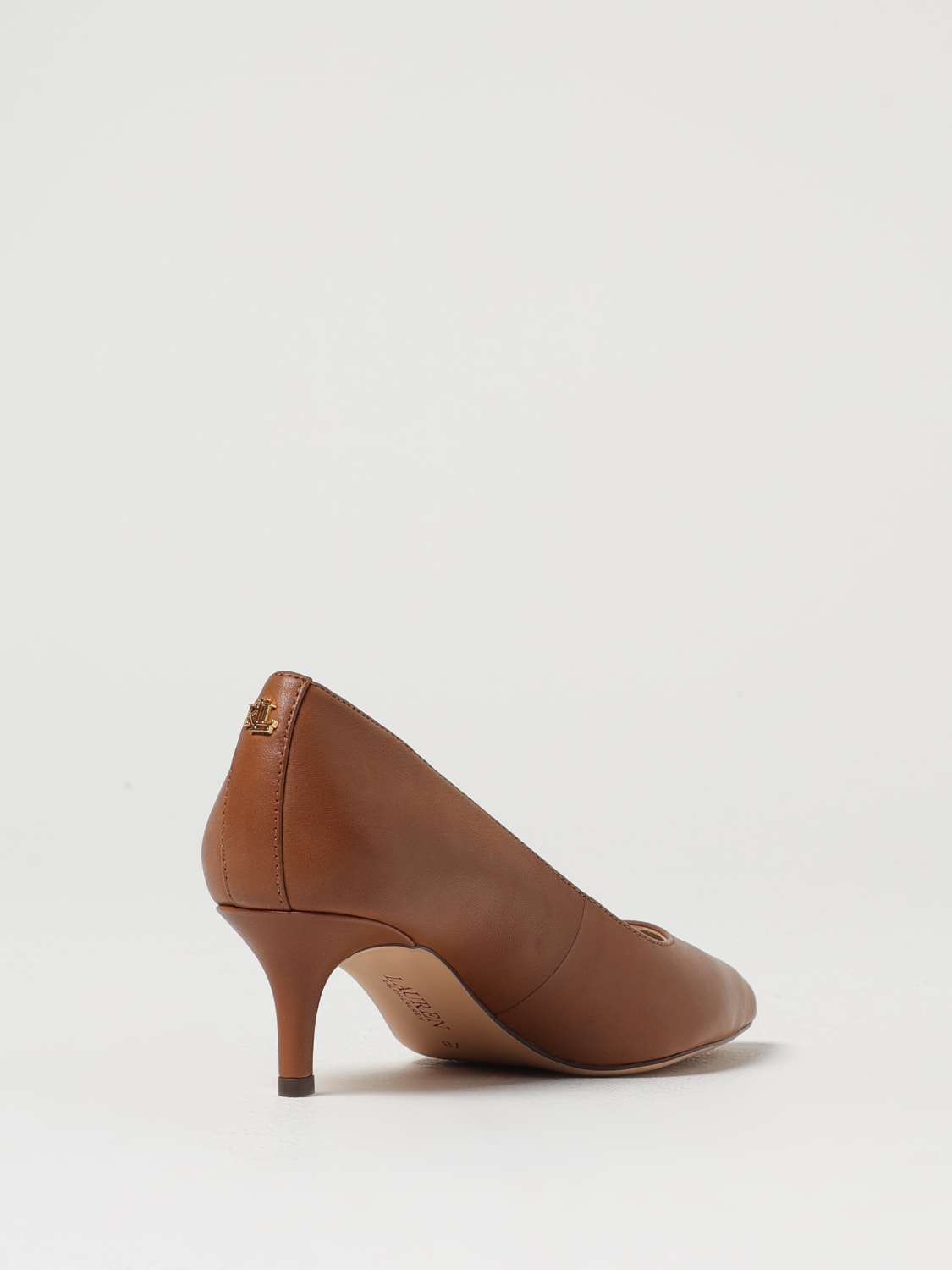 POLO RALPH LAUREN PUMP: High heel shoes woman Polo Ralph Lauren, Brown - Img 3