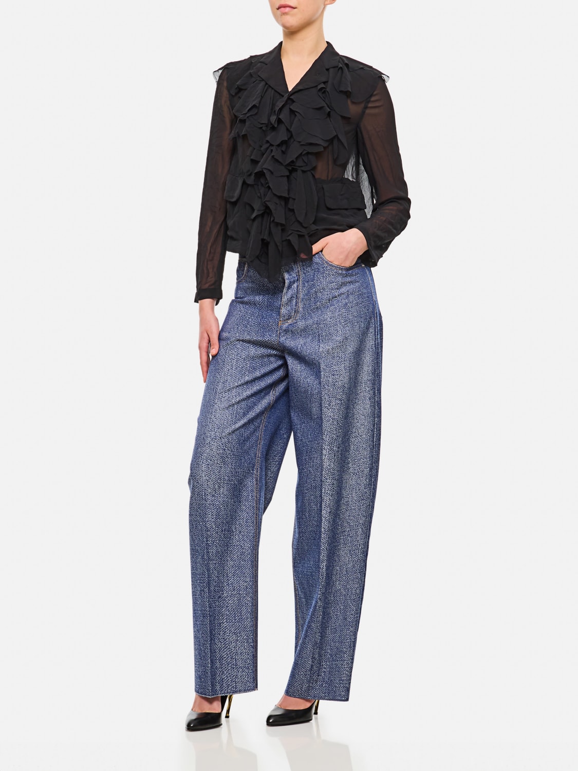 アウターその他 COMME DES GARCONS Woman Blazer Black ROJ005051 1 COMME DES GARCONS: Blazer woman - Black | Comme Des Garcons
