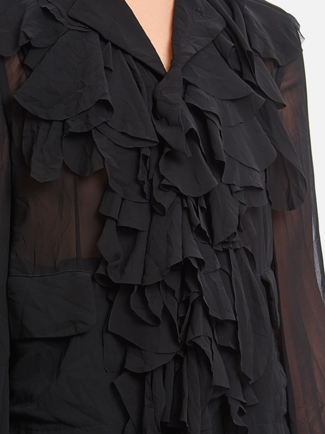 COMME DES GARCONS: Blazer woman - Black | Comme Des Garcons