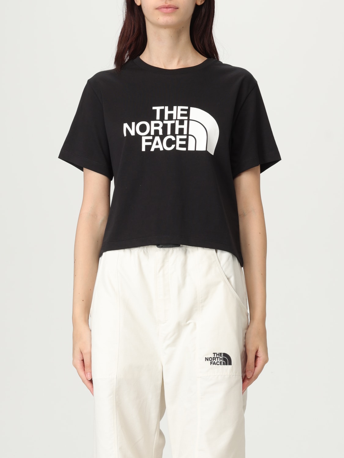 THE NORTH FACE T-SHIRTS: T-shirt casual The North Face in cotone , Nero - Img 1