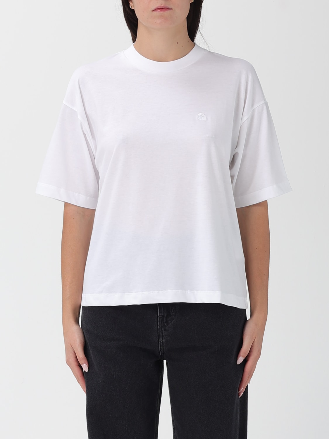 CARHARTT WIP T-SHIRT: T-shirt woman Carhartt Wip, White - Img 1