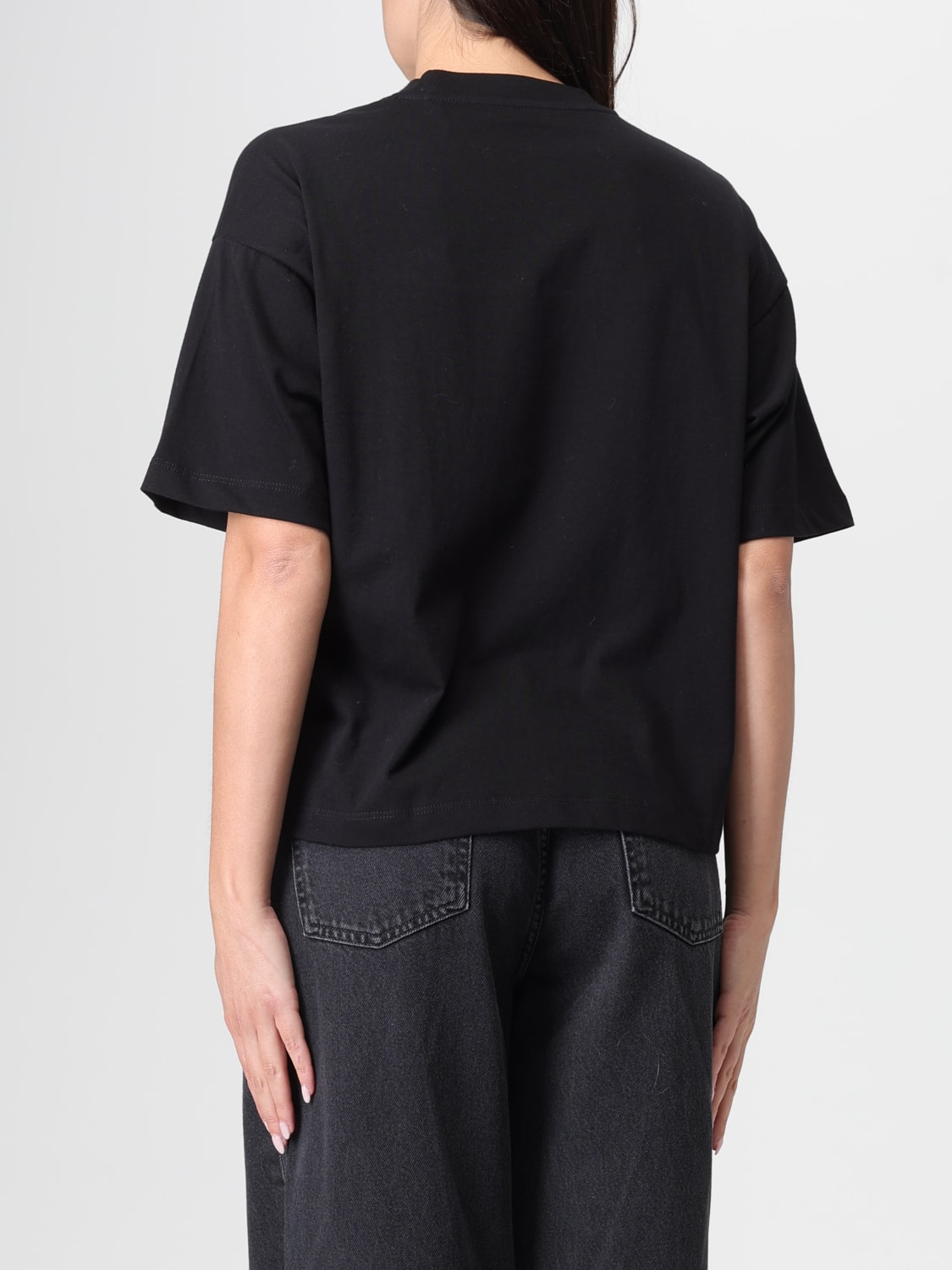 CARHARTT WIP T-SHIRT: T-shirt woman Carhartt Wip, Black - Img 2