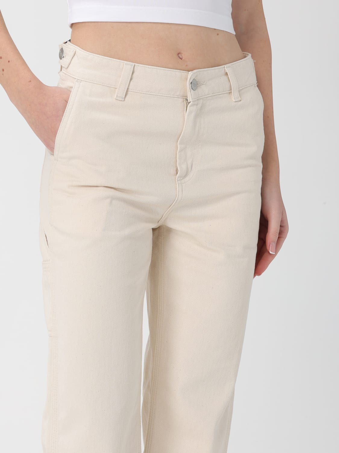 CARHARTT WIP JEANS: Jeans Drewe Carhartt Wip, Bianco - Img 3