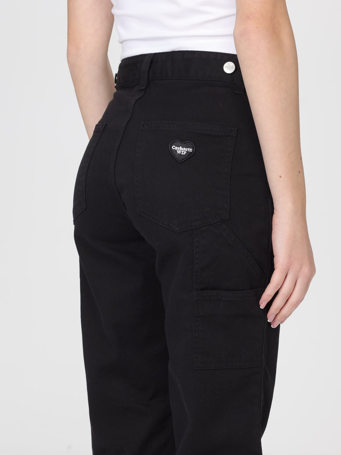 CARHARTT WIP JEANS: Pantalon femme Carhartt Wip, Noir - Img 3