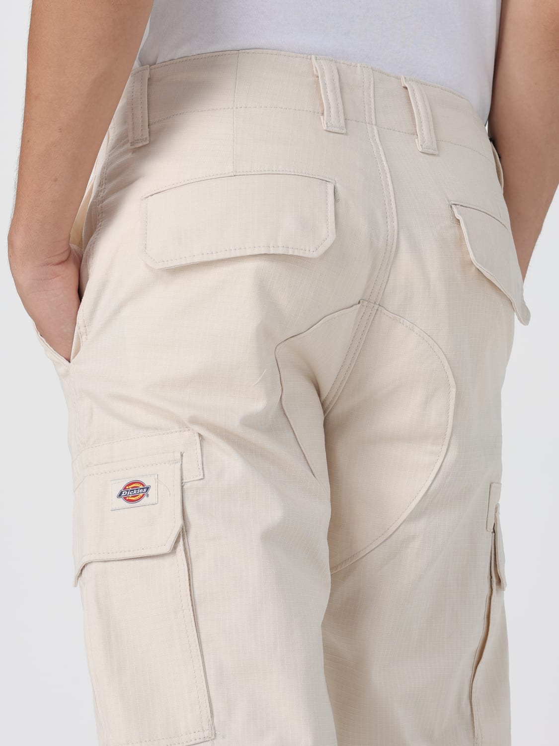 DICKIES PANTS: Pants men Dickies, Cream - Img 3