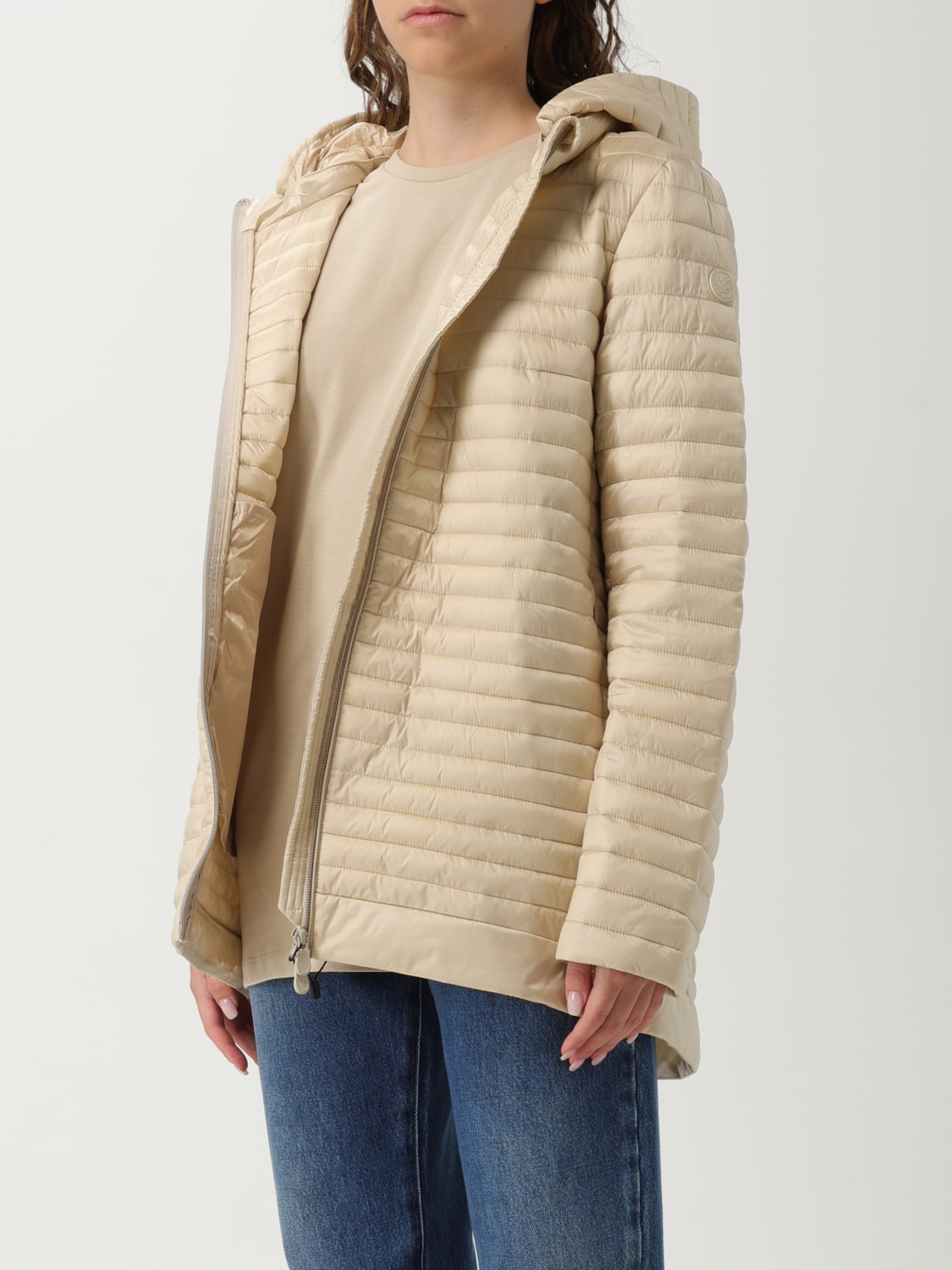 SAVE THE DUCK JACKE: Mantel damen Save The Duck, Beige - Img 3