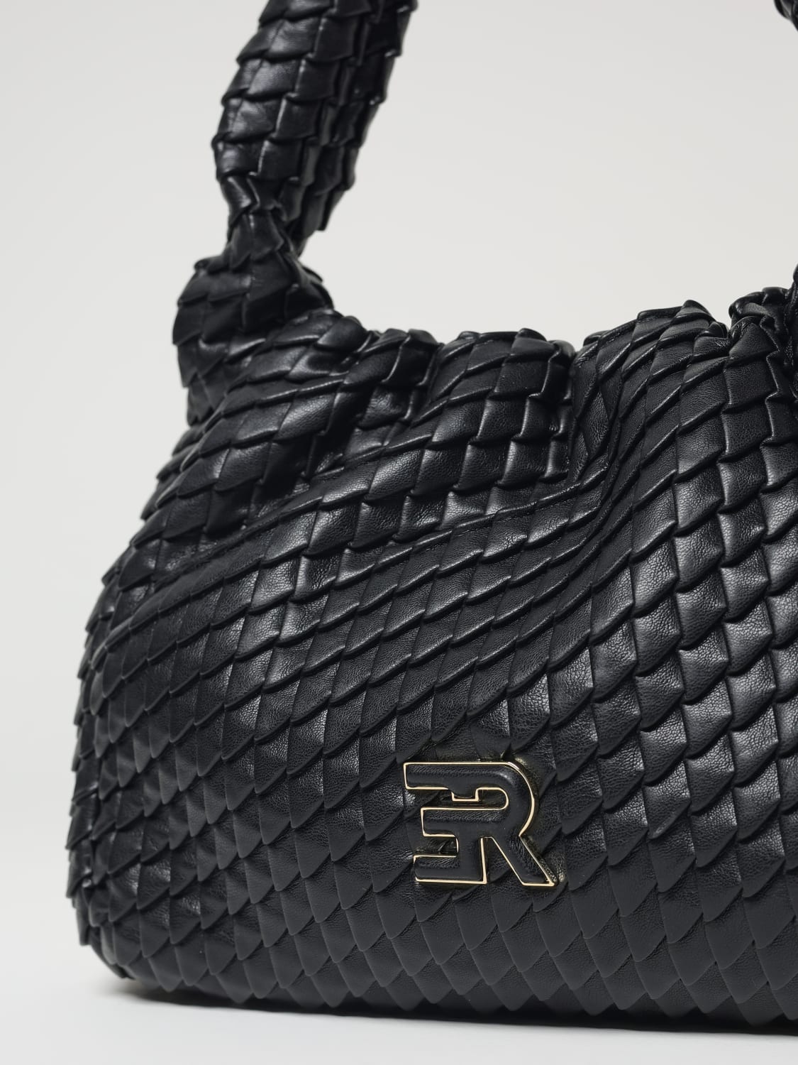 ERMANNO SCERVINO SHOULDER BAG: Shoulder bag woman Ermanno Scervino, Black - Img 3