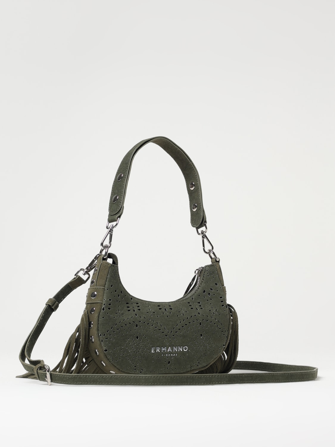 ERMANNO SCERVINO MINI BAG: Shoulder bag woman Ermanno Scervino, Green - Img 2