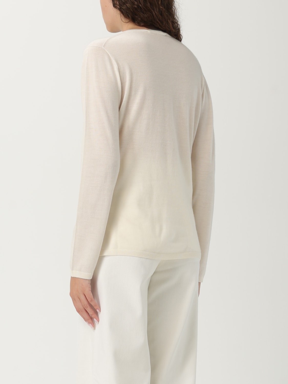 MAX MARA PULL: Top femme Max Mara, Blanc - Img 3