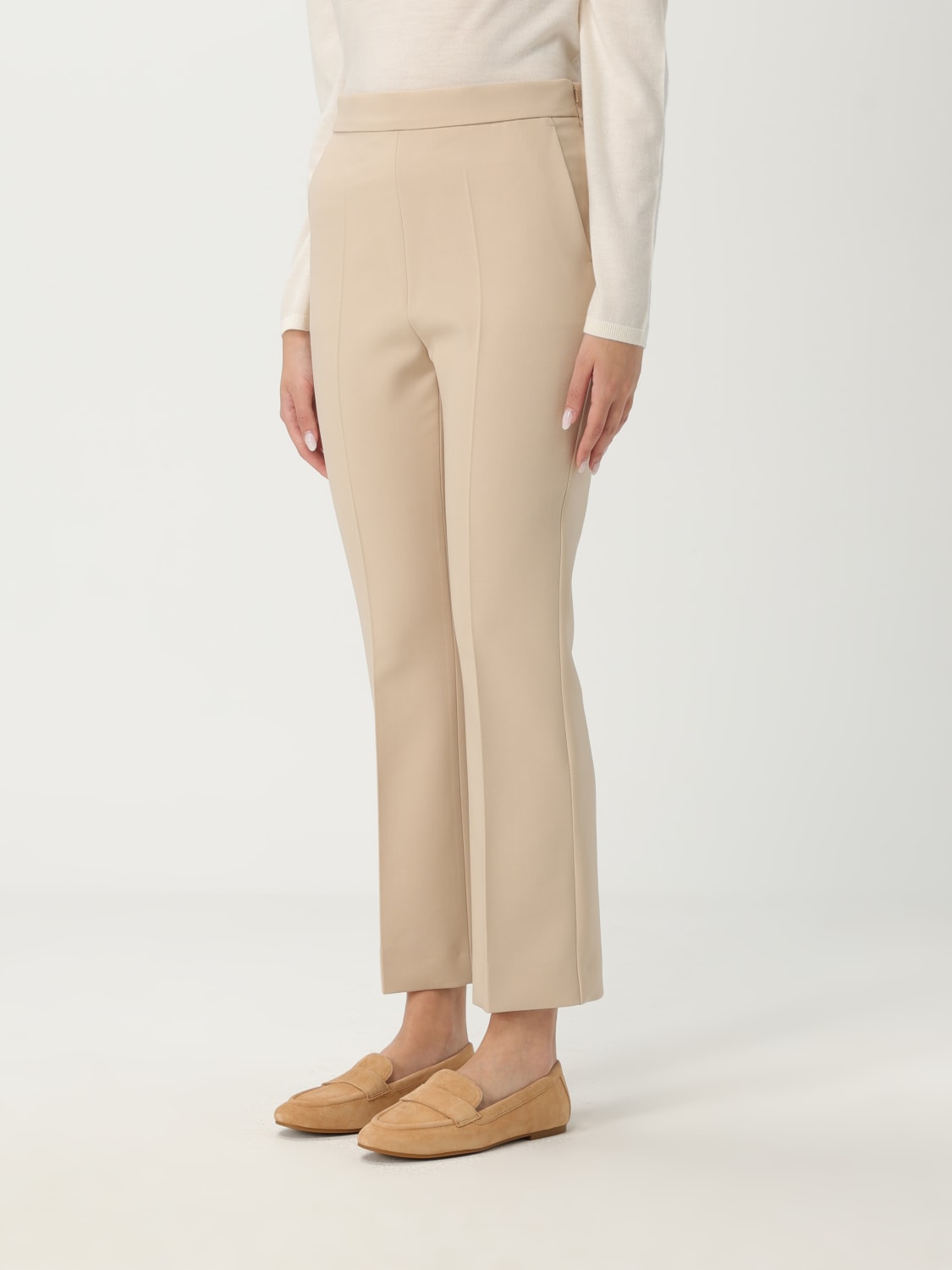 パンツ MAX MARA Woman Pants White 2511131191600 001 MAX MARA：パンツ レディース - ホワイト 1 | GIGLIO.COM