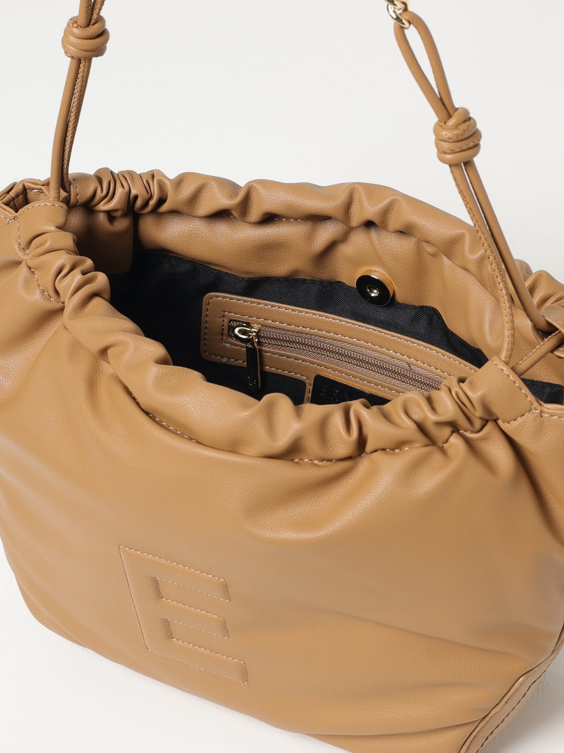 ERMANNO SCERVINO CROSSBODY BAG: Shoulder bag woman Ermanno Scervino, Camel - Img 3