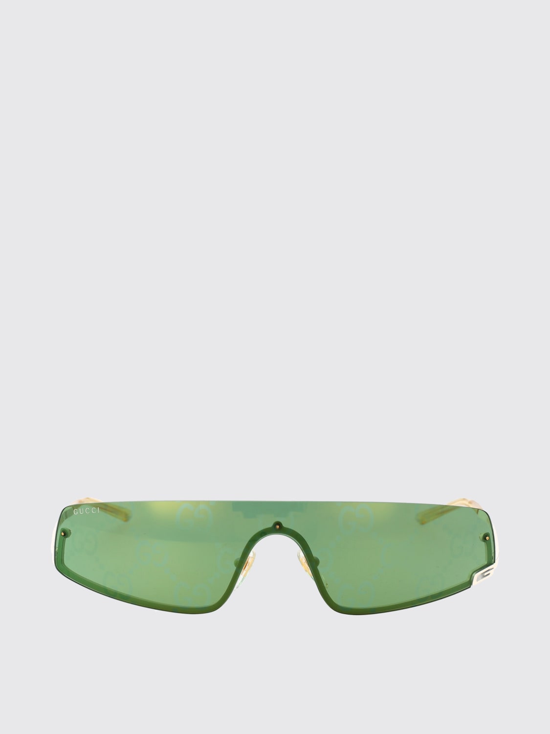 GUCCI SUNGLASSES: Sunglasses men Gucci, Green - Img 2
