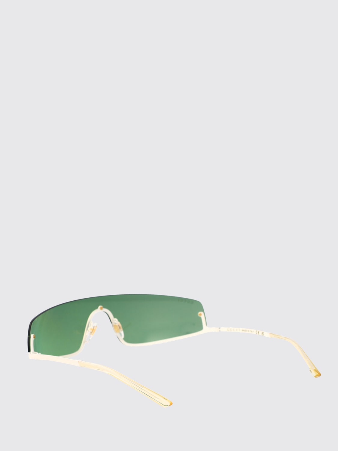 GUCCI SUNGLASSES: Sunglasses men Gucci, Green - Img 3