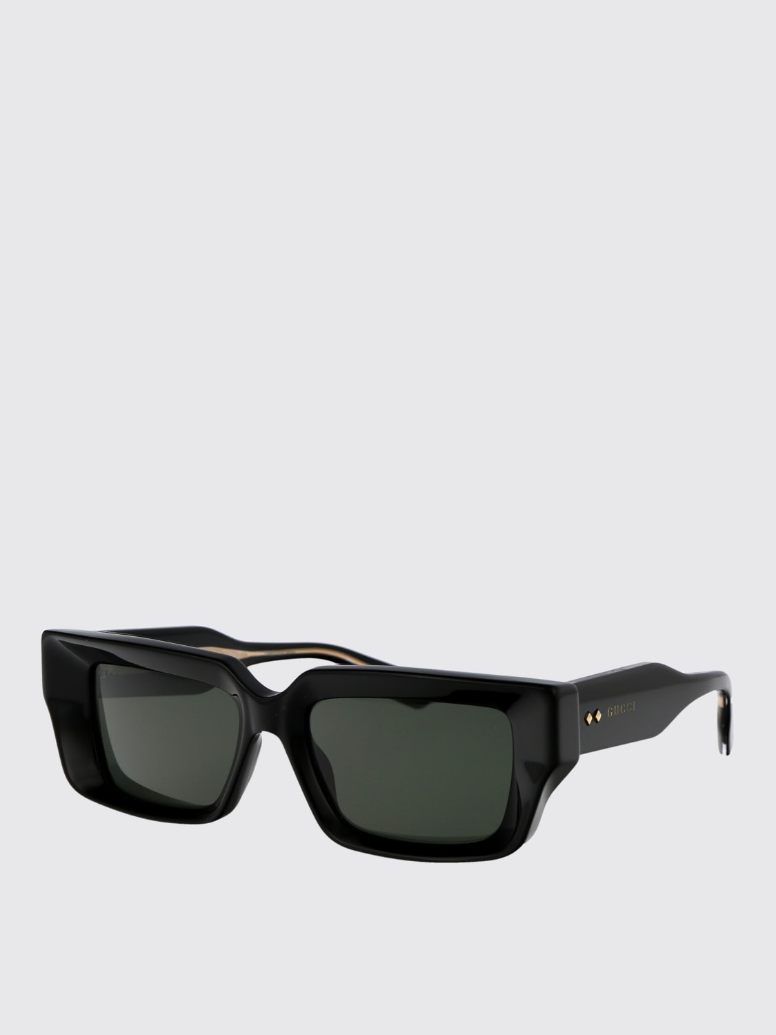 GUCCI SUNGLASSES: Sunglasses men Gucci, Black - Img 1