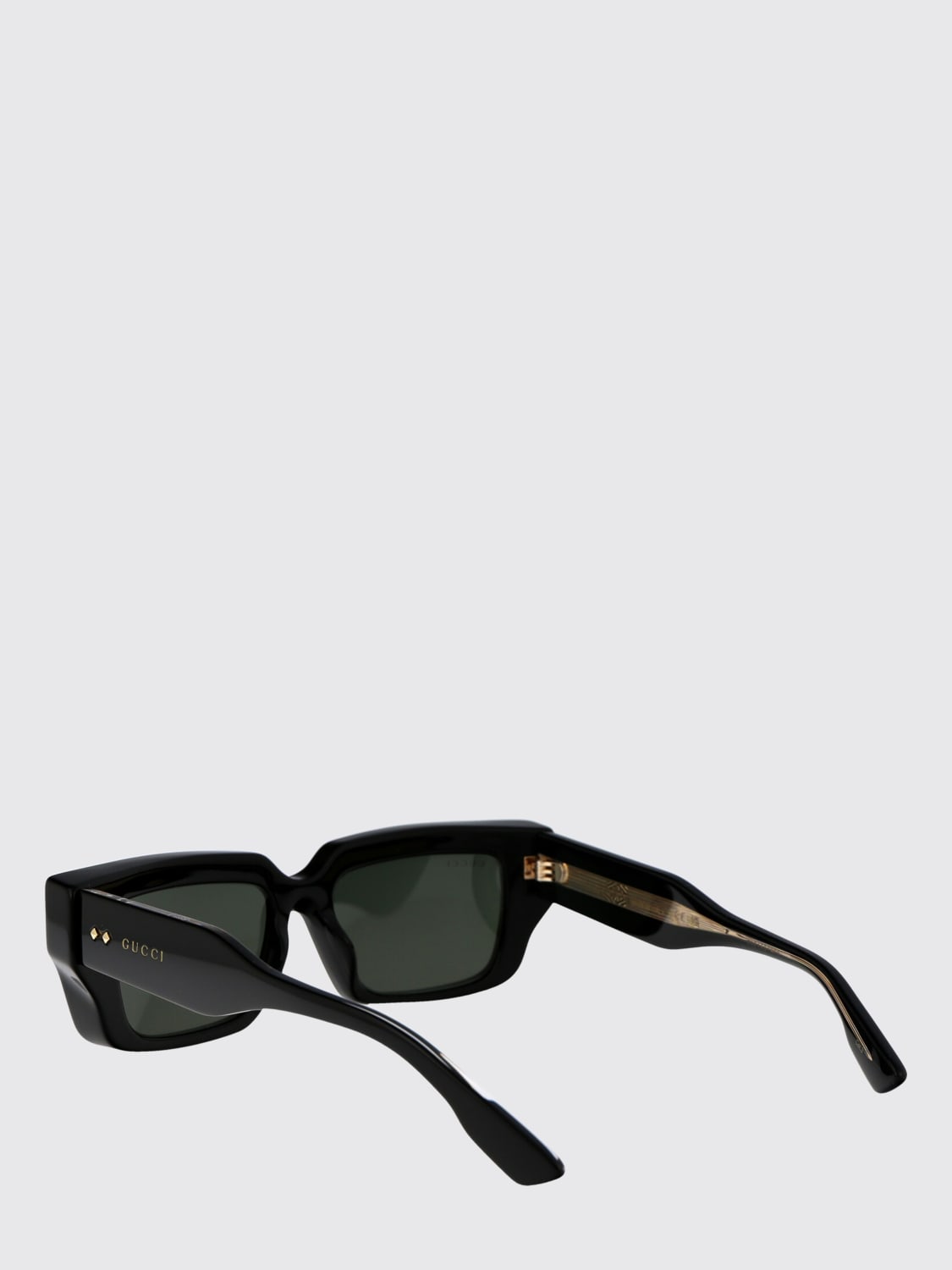 GUCCI SUNGLASSES: Sunglasses men Gucci, Black - Img 3
