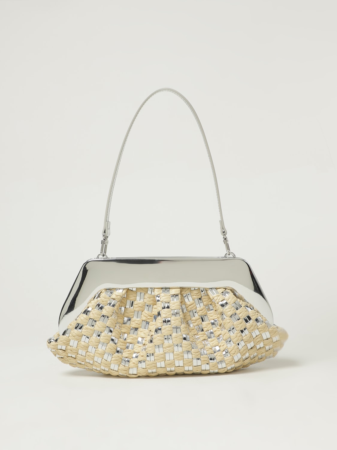 ショルダーバッグ・ポシェット THEMOIRE Women Shoulder Bags TMSR25TMWL18 Silver THEMOIRÈ: Handbag woman - Silver | Themoirè shoulder bag