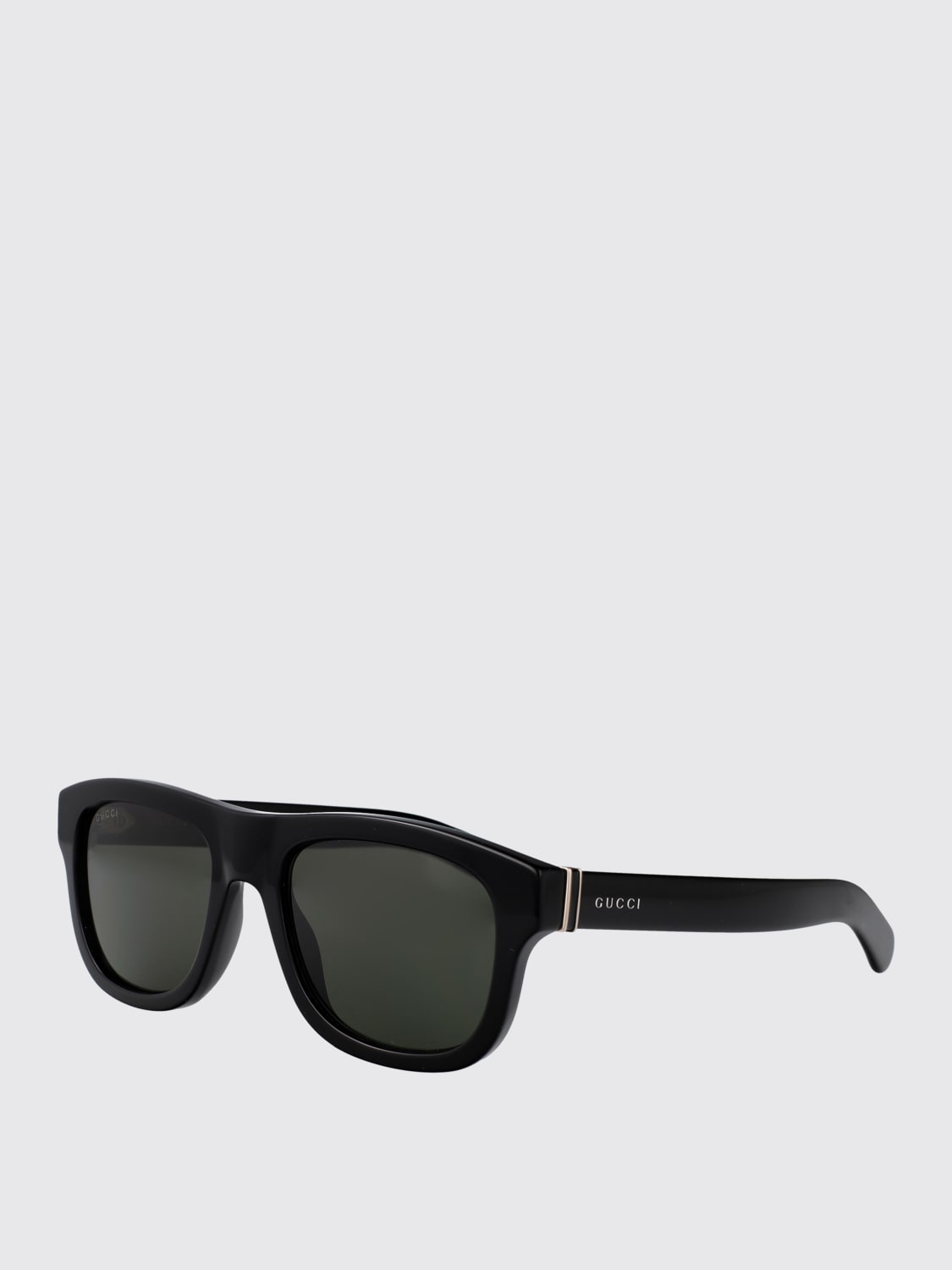 GUCCI SUNGLASSES: Sunglasses men Gucci, Black - Img 1