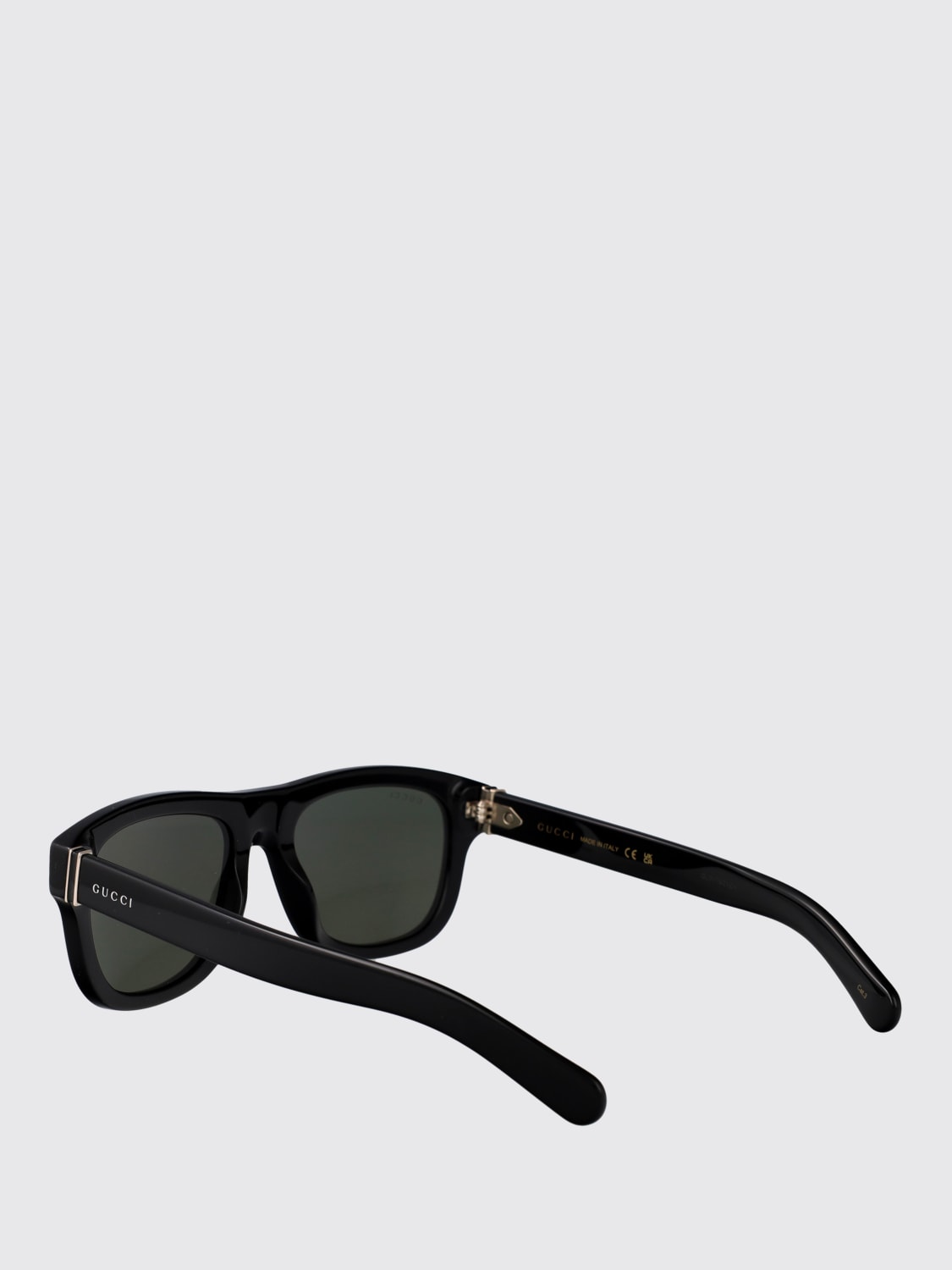 GUCCI SUNGLASSES: Sunglasses men Gucci, Black - Img 3
