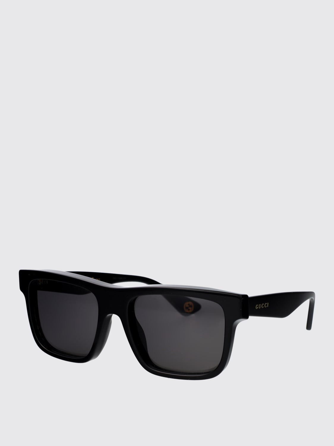 GUCCI SUNGLASSES: Sunglasses men Gucci, Black - Img 1