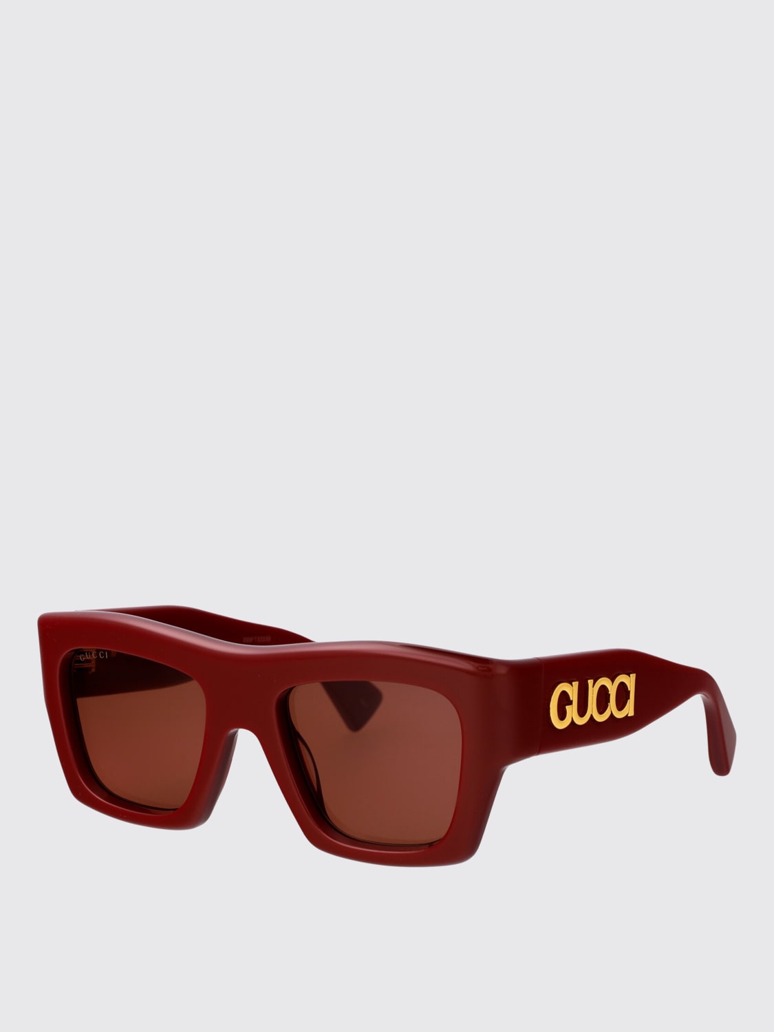 GUCCI SUNGLASSES: Sunglasses woman Gucci, Burgundy - Img 1