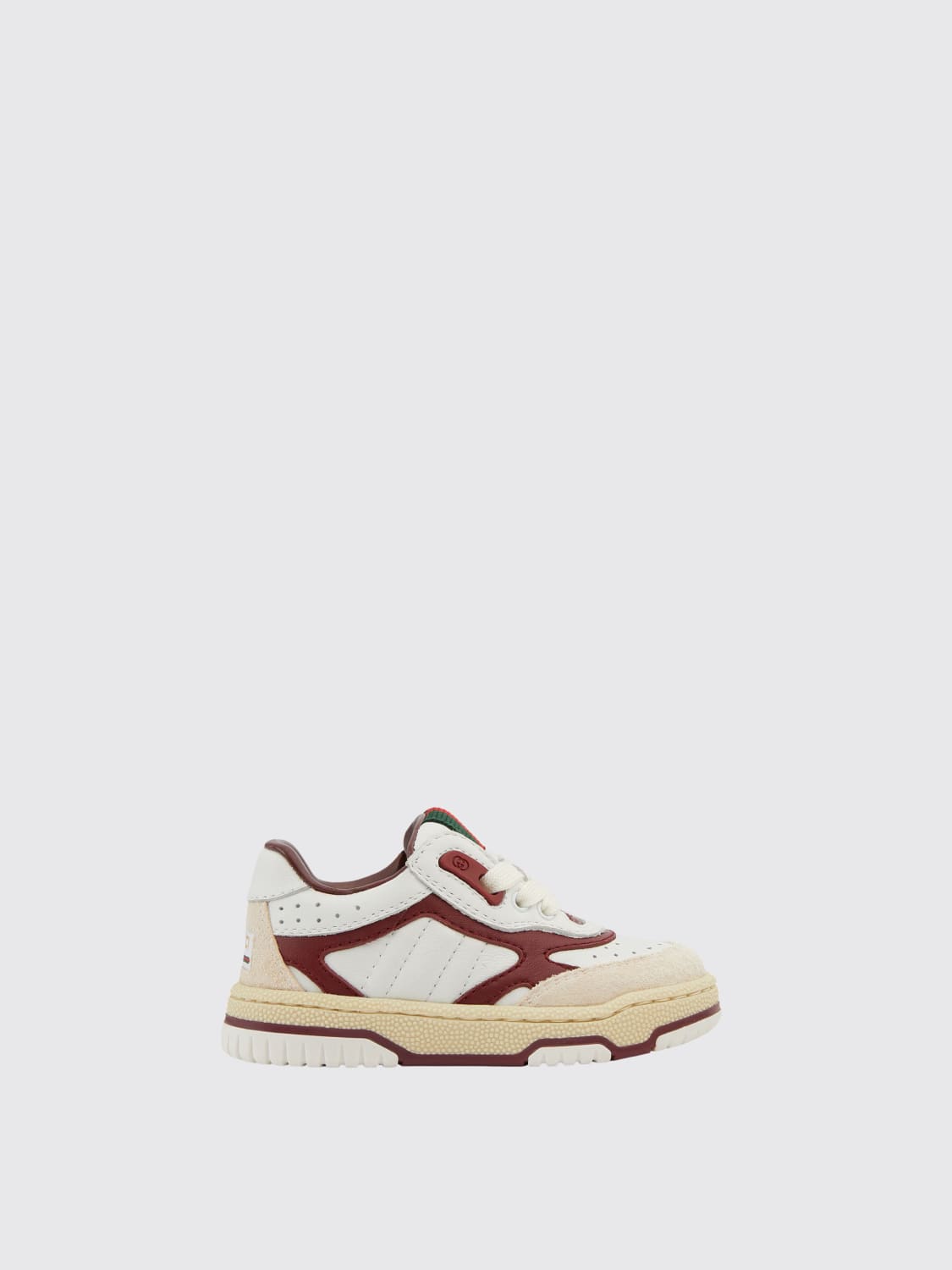GUCCI SNEAKERS: Shoes kids Gucci, White - Img 1