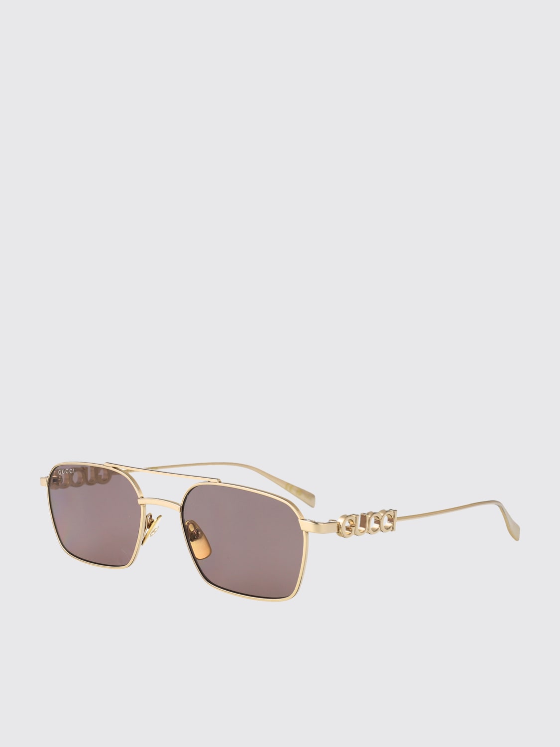 GUCCI: Sunglasses woman - Gold | Gucci sunglasses GG1804S