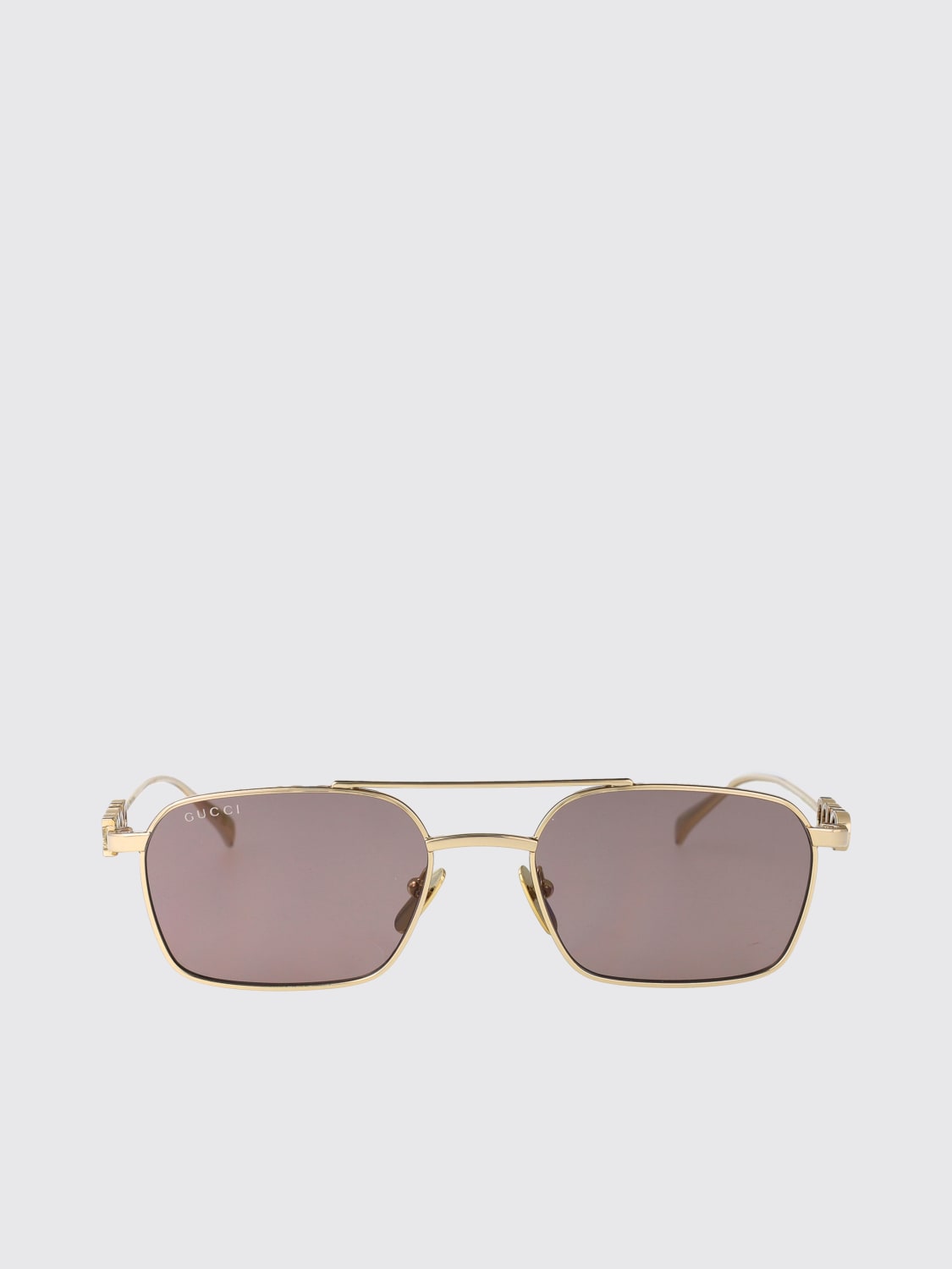 GUCCI SUNGLASSES: Sunglasses woman Gucci, Gold - Img 2
