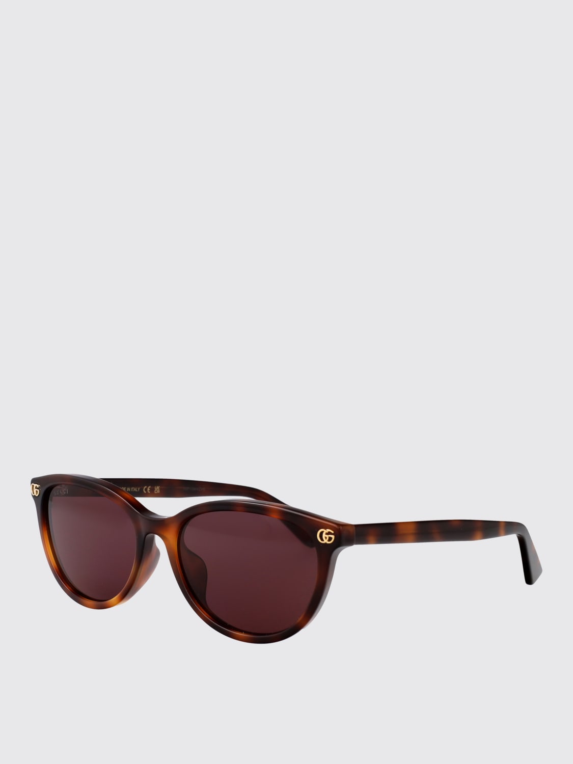 GUCCI SUNGLASSES: Sunglasses woman Gucci, Brown - Img 1
