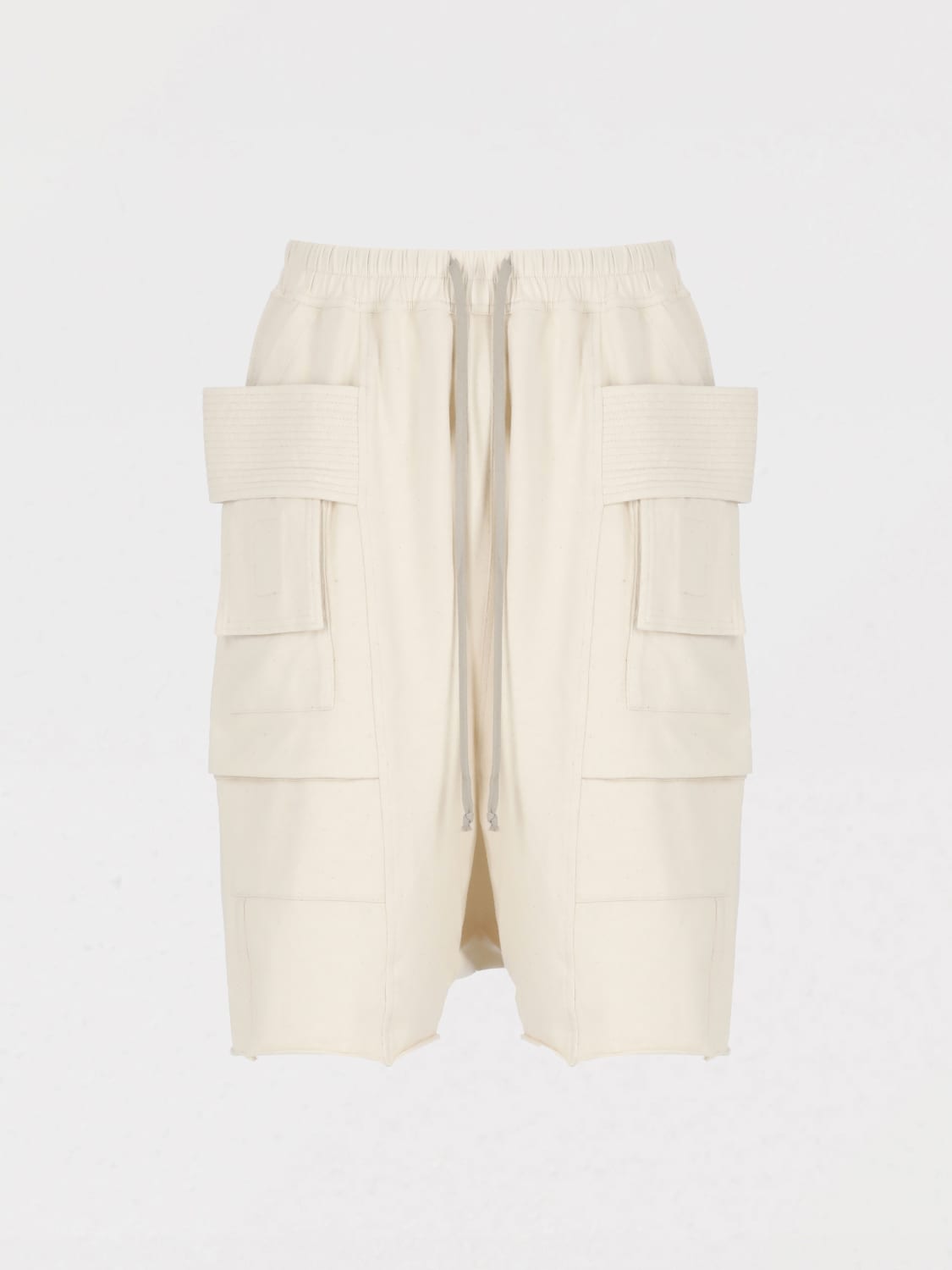 RICK OWENS DRKSHDW PANTALONCINO: Pantaloncino cargo Rick Owens Drkshdw in cotone , Avorio - Img 5