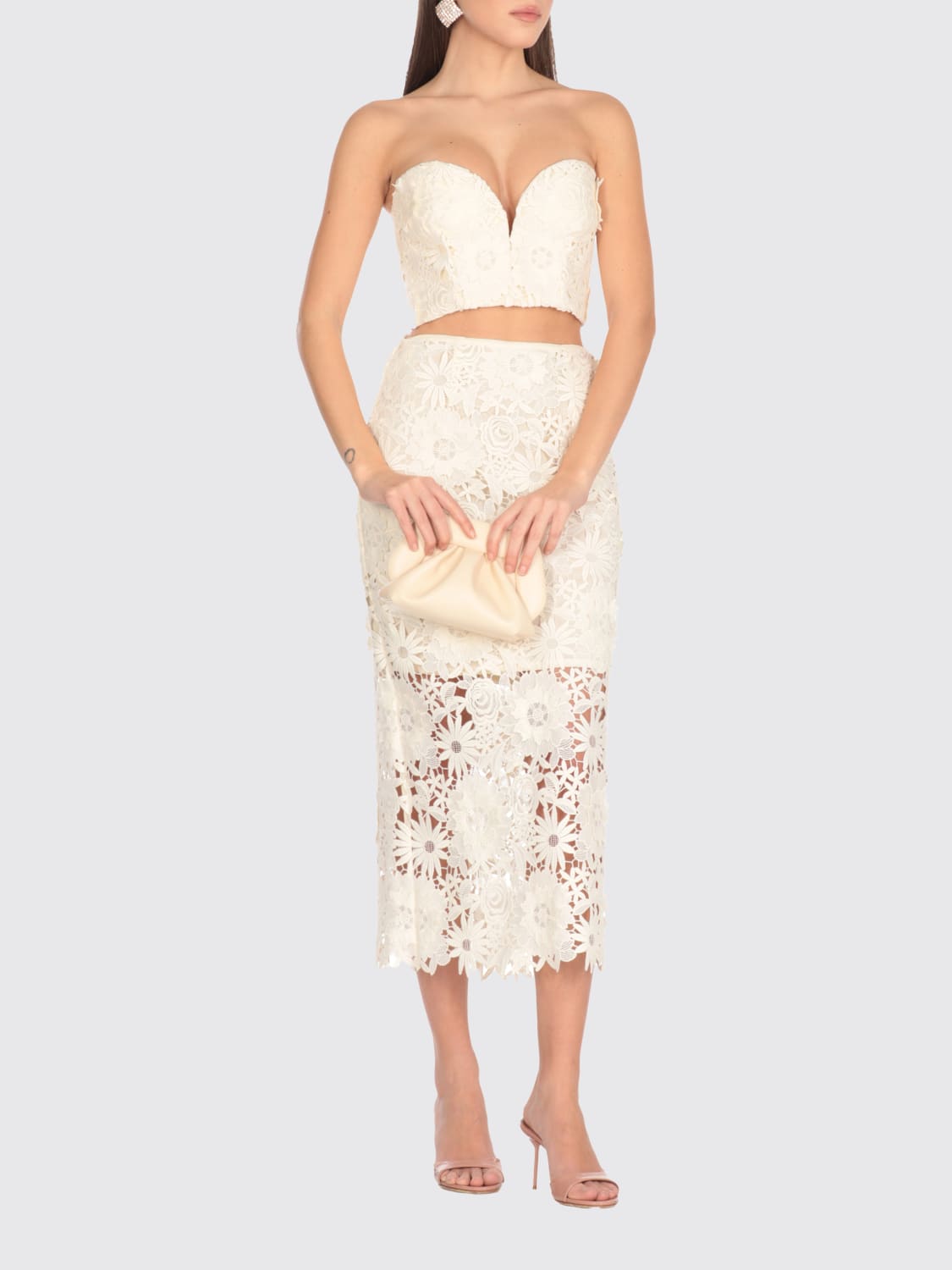 ROTATE TOP: Top femme Rotate, Ivoir - Img 2