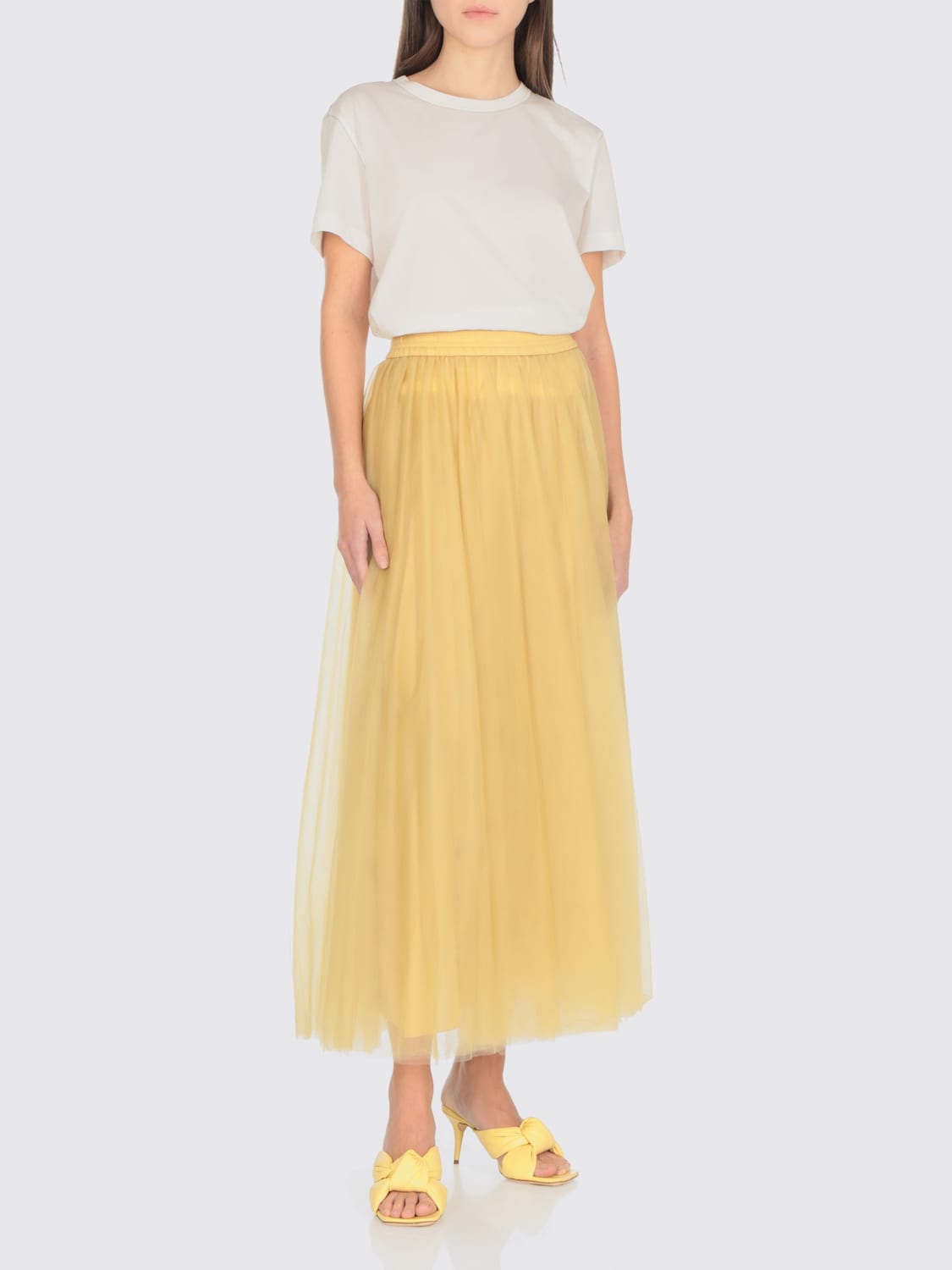 シューズ・サンダルその他 FABIANA FILIPPI Woman Flat sandals Yellow ASD265A916L259 780 FABIANA FILIPPI: Flat sandals woman - Yellow | Fabiana