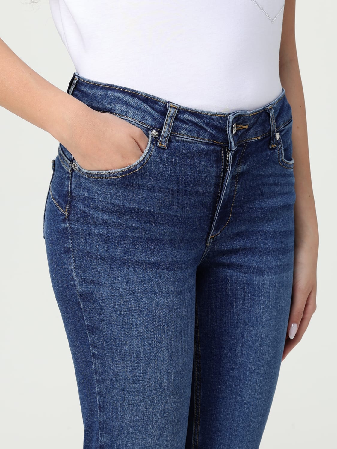 LIU JO JEANS: Hose damen Liu Jo, Denim - Img 3