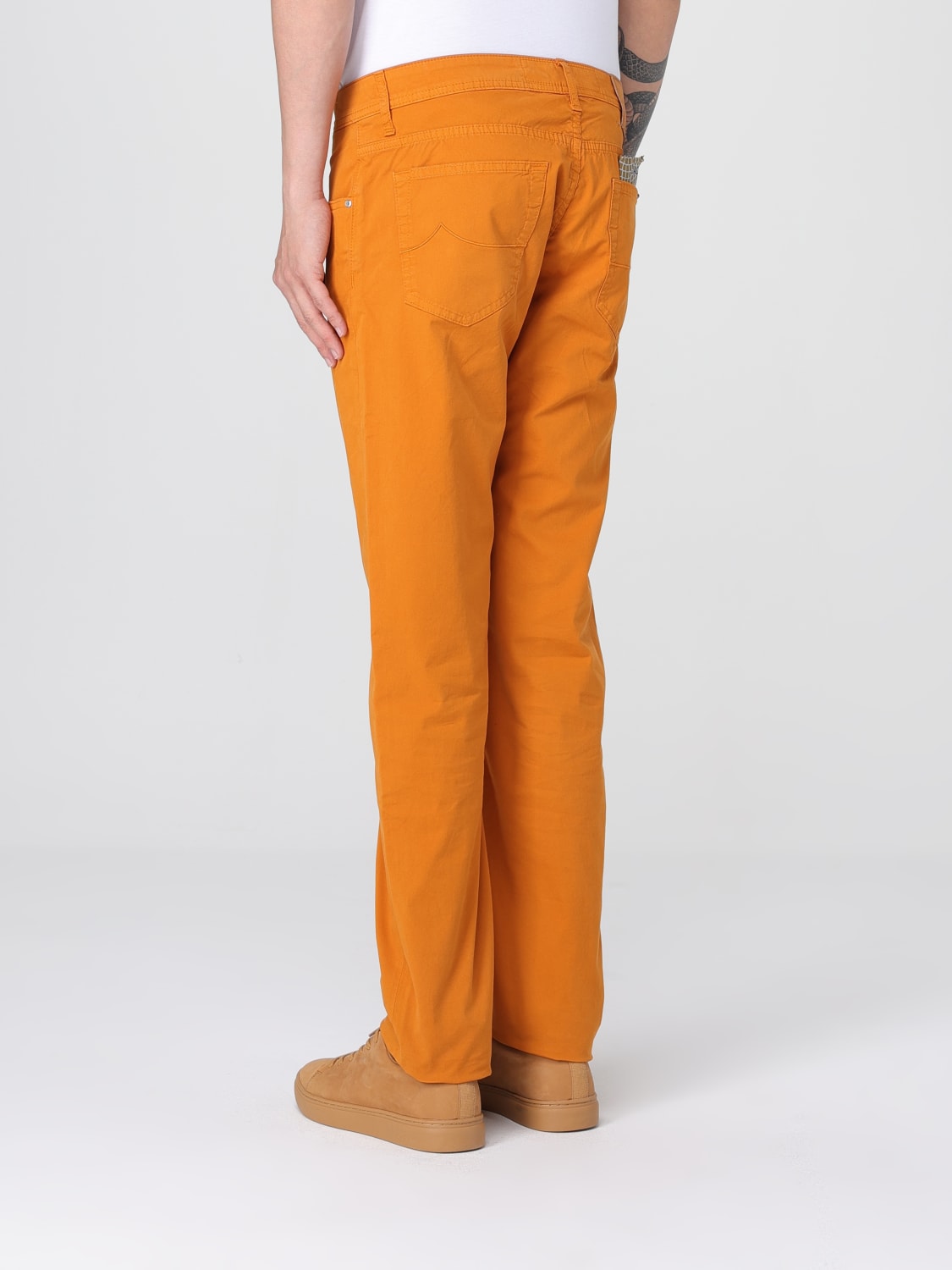 JACOB COHEN PANTS: Pants men Jacob Cohen, Brown - Img 2