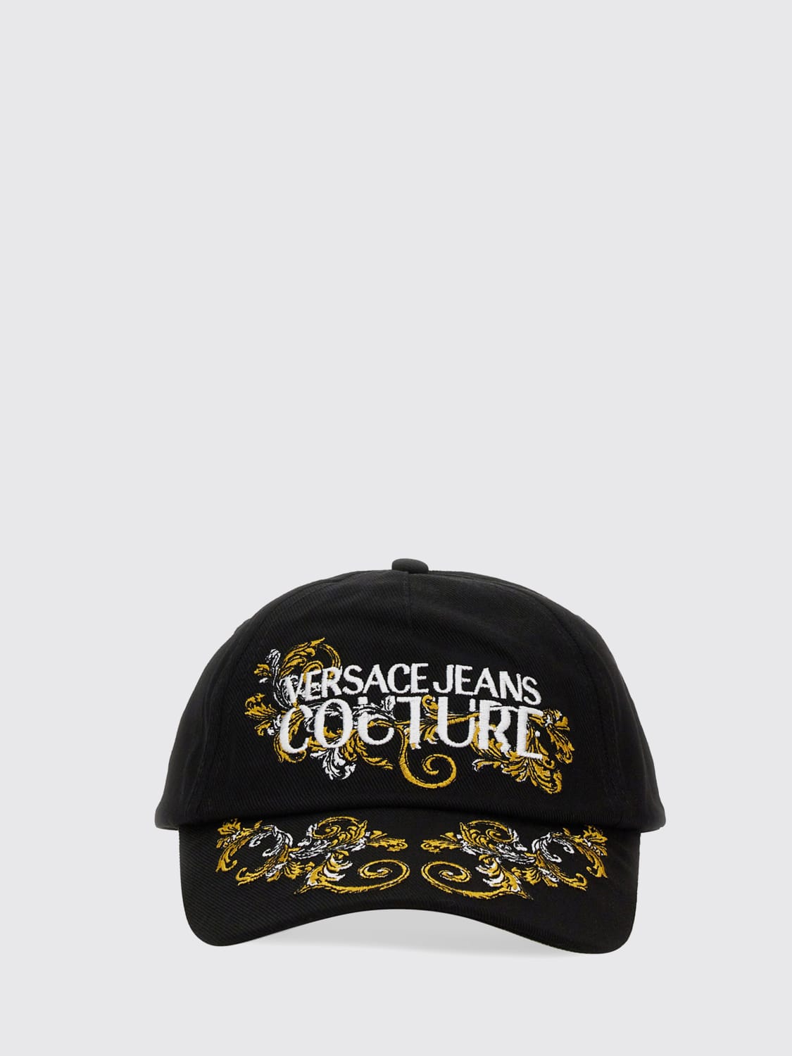 VERSACE JEANS COUTURE HAT: Hat men Versace Jeans Couture, Black - Img 2