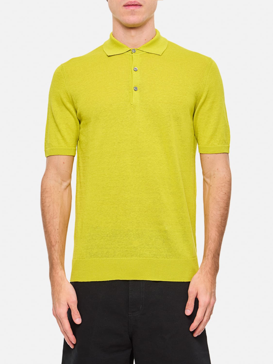 DRUMOHR POLO SHIRT: T-shirt men Drumohr, Yellow - Img 1