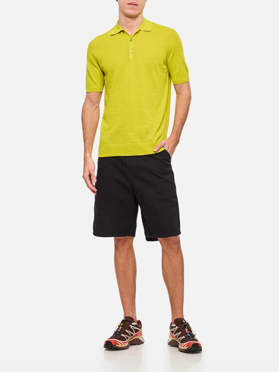 DRUMOHR POLO SHIRT: T-shirt men Drumohr, Yellow - Img 2