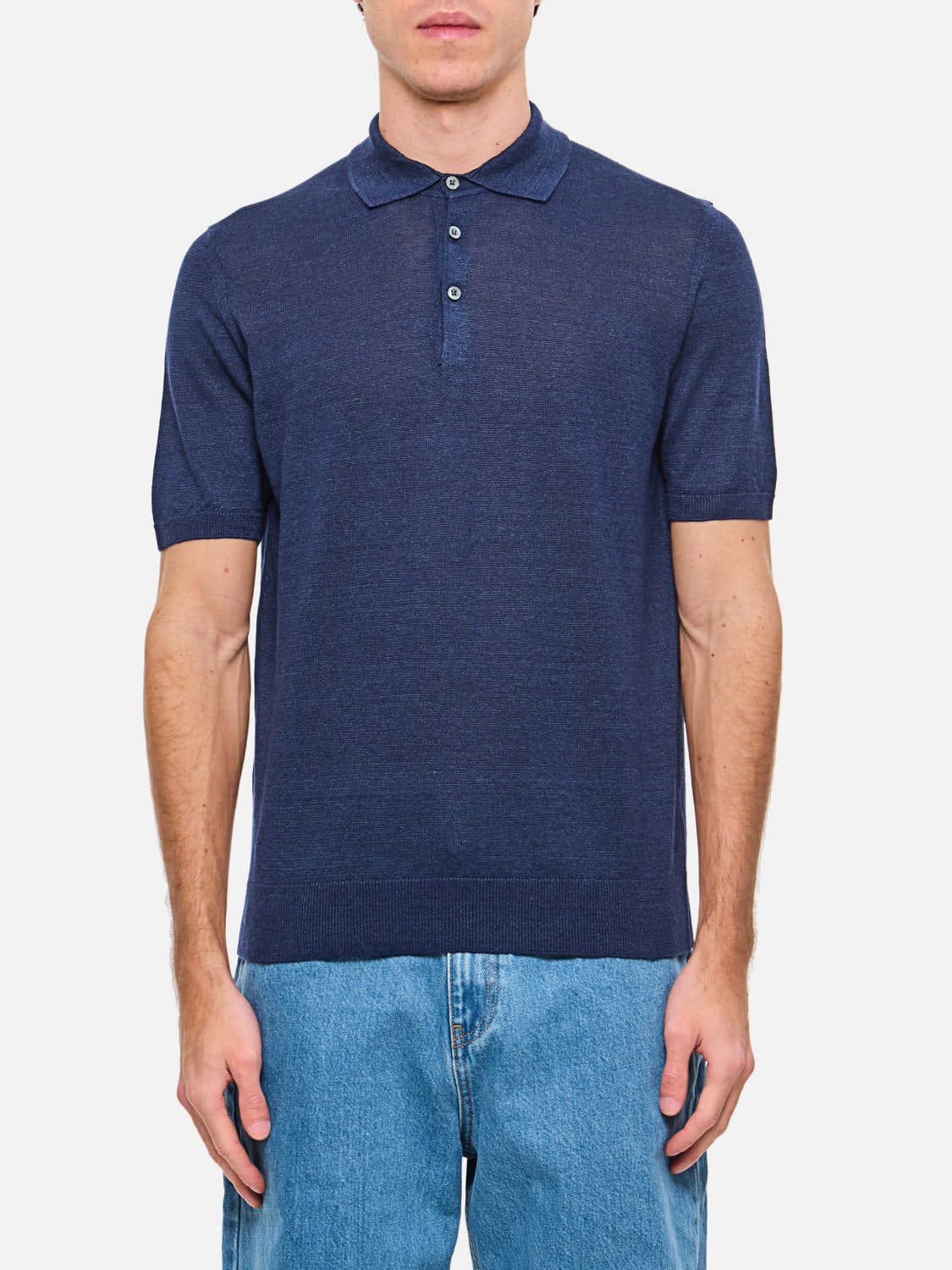 DRUMOHR POLO: T-shirt homme Drumohr, Bleu - Img 1
