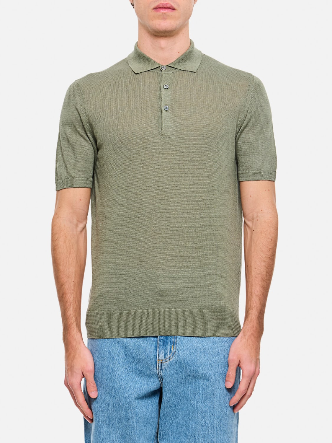DRUMOHR POLO SHIRT: T-shirt men Drumohr, Green - Img 1