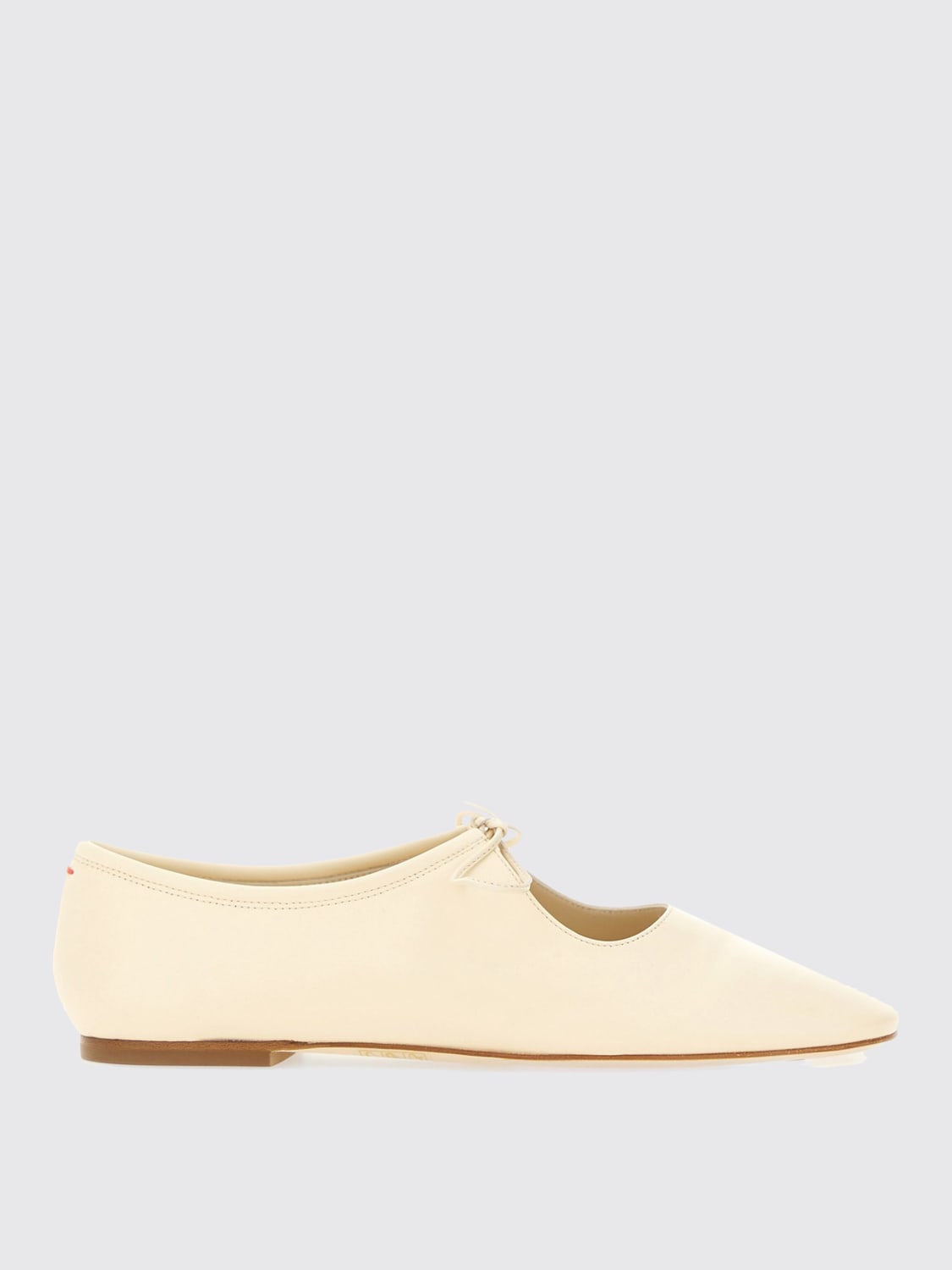 フラットシューズ AEYDE Woman Ballet flats Ivory MNLR08FL149 CREAMY AEYDE: Flat shoes woman - Ivory | Aeyde ballet flats