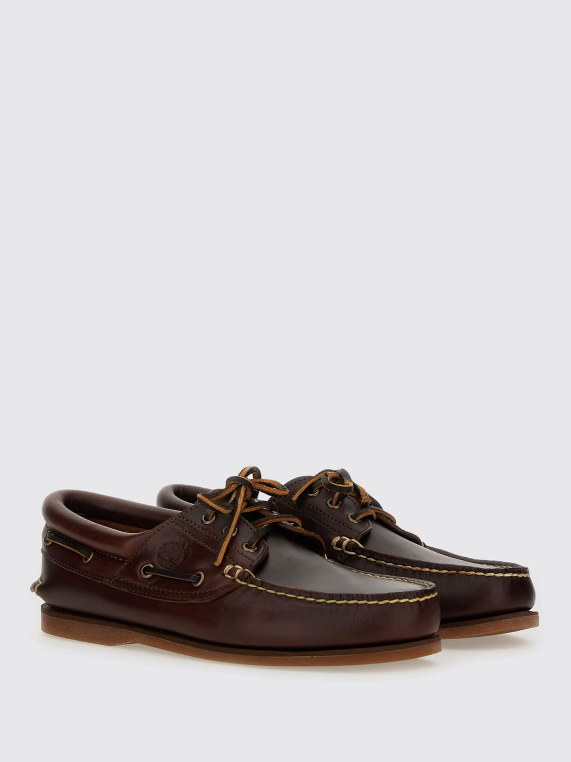 TIMBERLAND LOAFERS: Brogue shoes men Timberland, Brown - Img 2