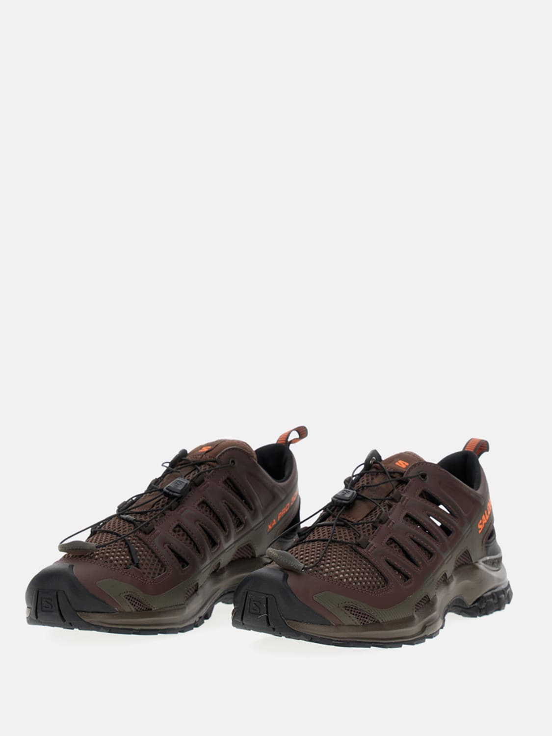 SALOMON SNEAKERS: Sneakers XA Pro 3D Salomon in mesh e gomma , Marrone - Img 2
